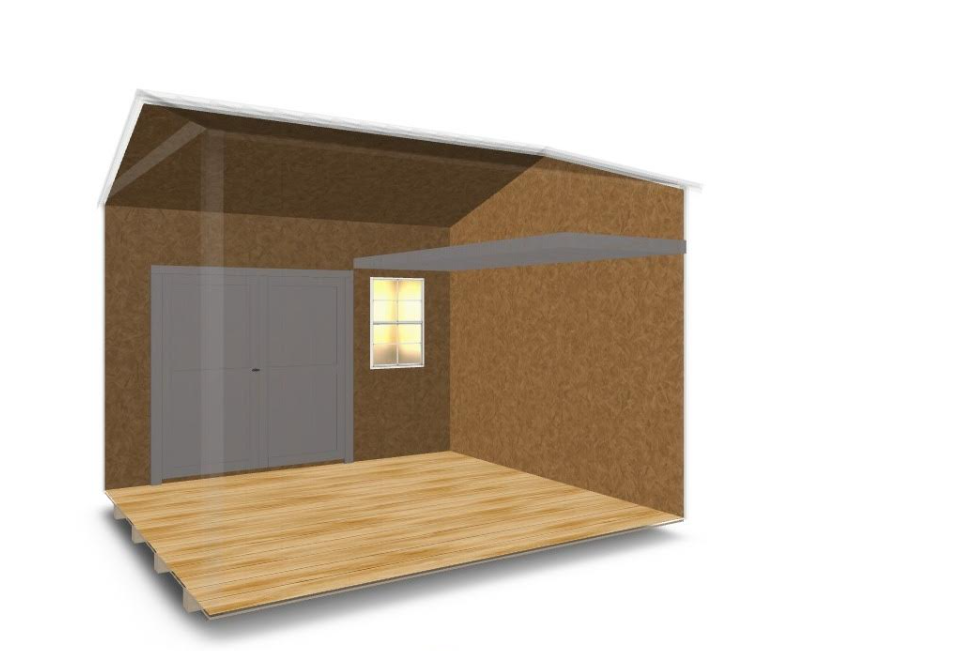 ShedPro Loft interior view