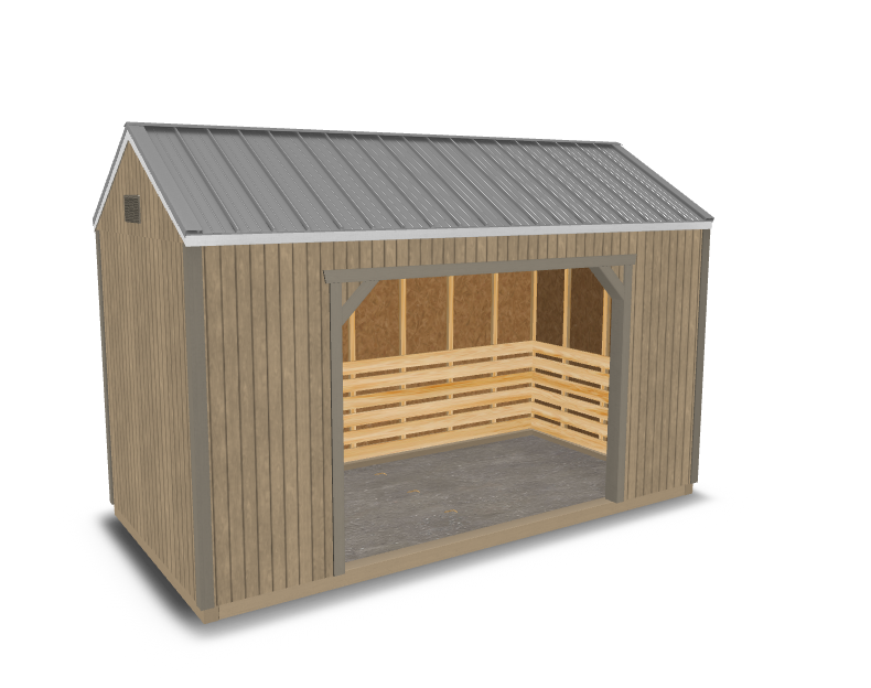 Aframe Horse Runin ShedPro