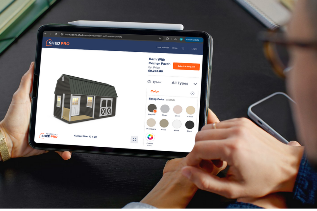 3D configurator plus customer service