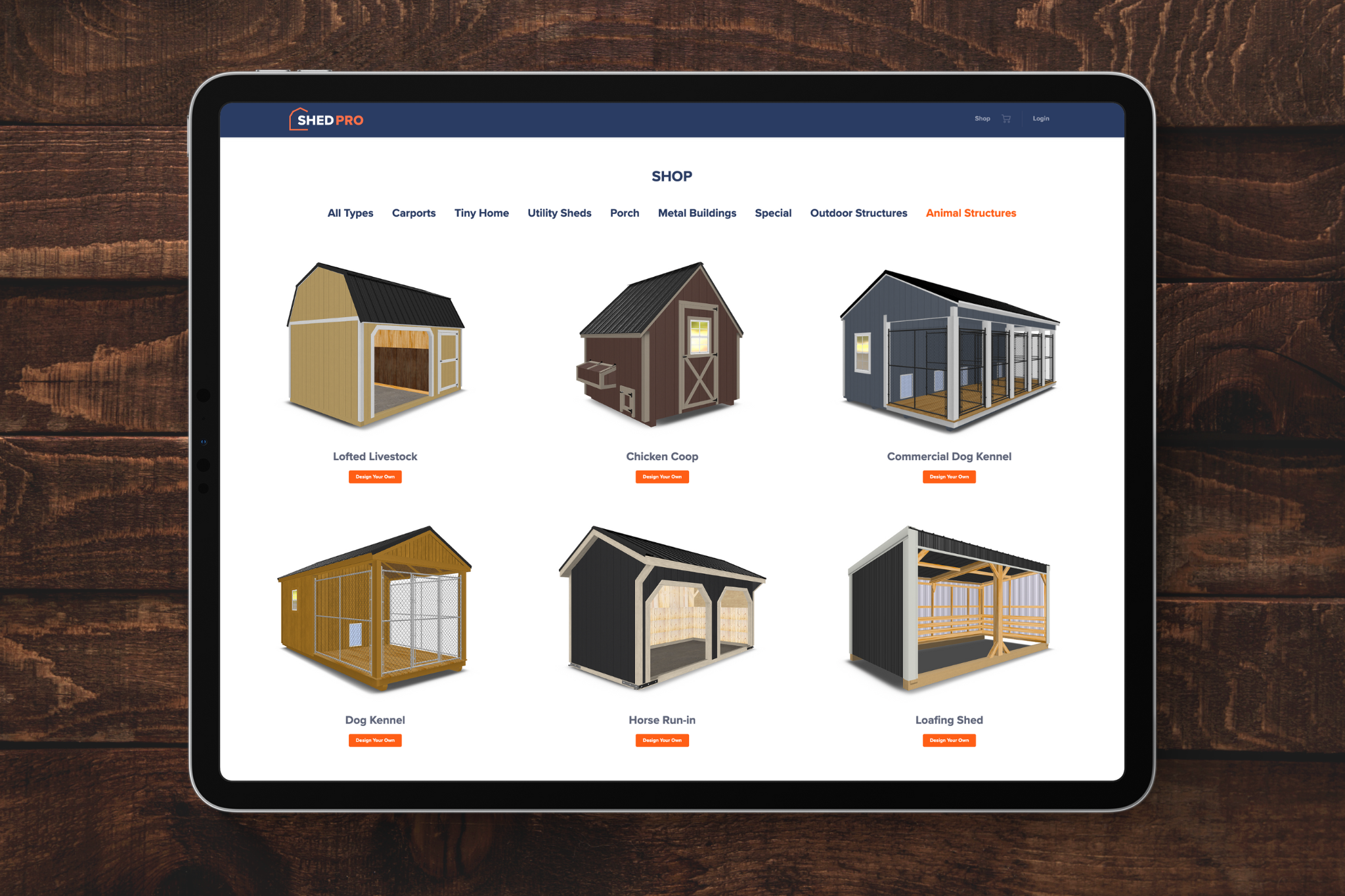 3D Configurator for Animal Shelters