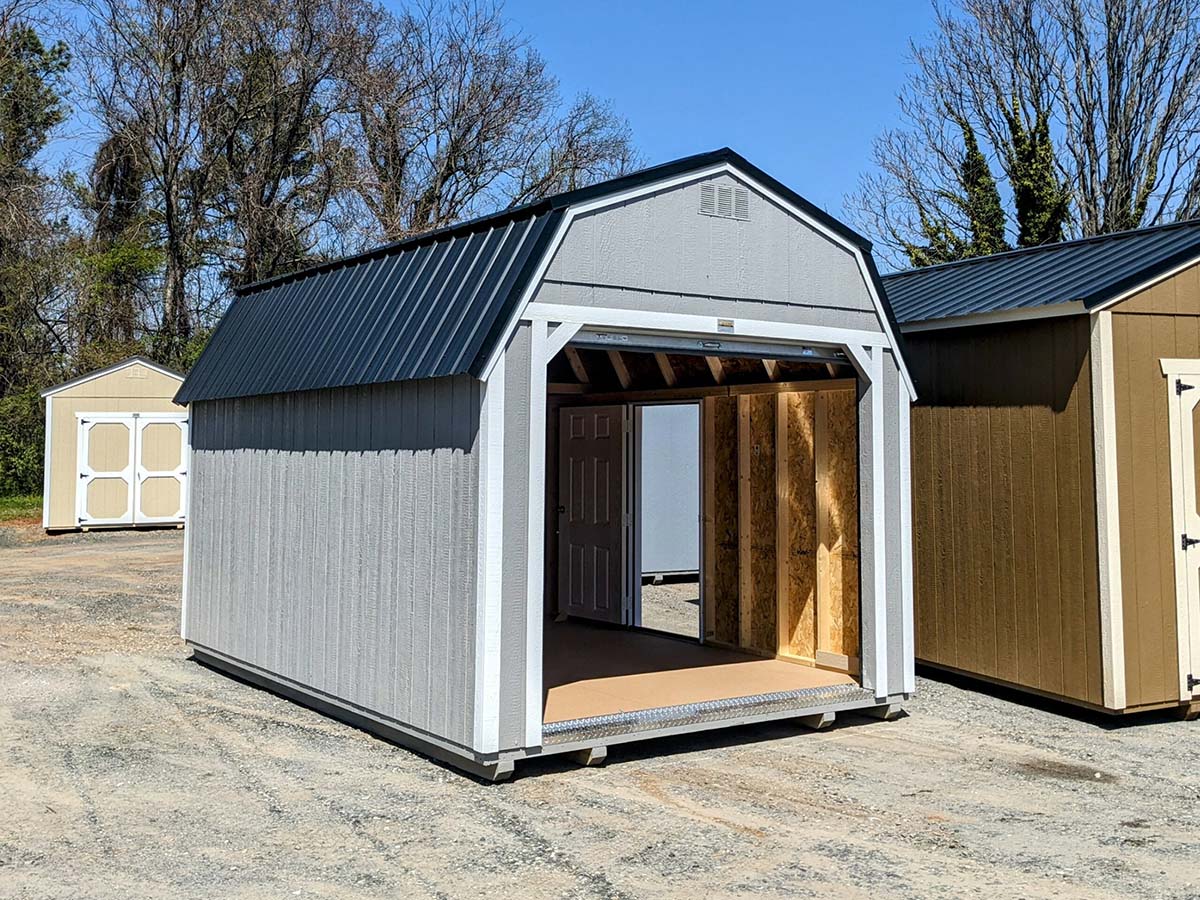 10x16 lofted garage