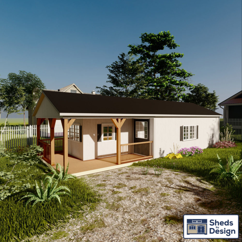 14×32 A-FRAME CABIN | 448 SQ FT