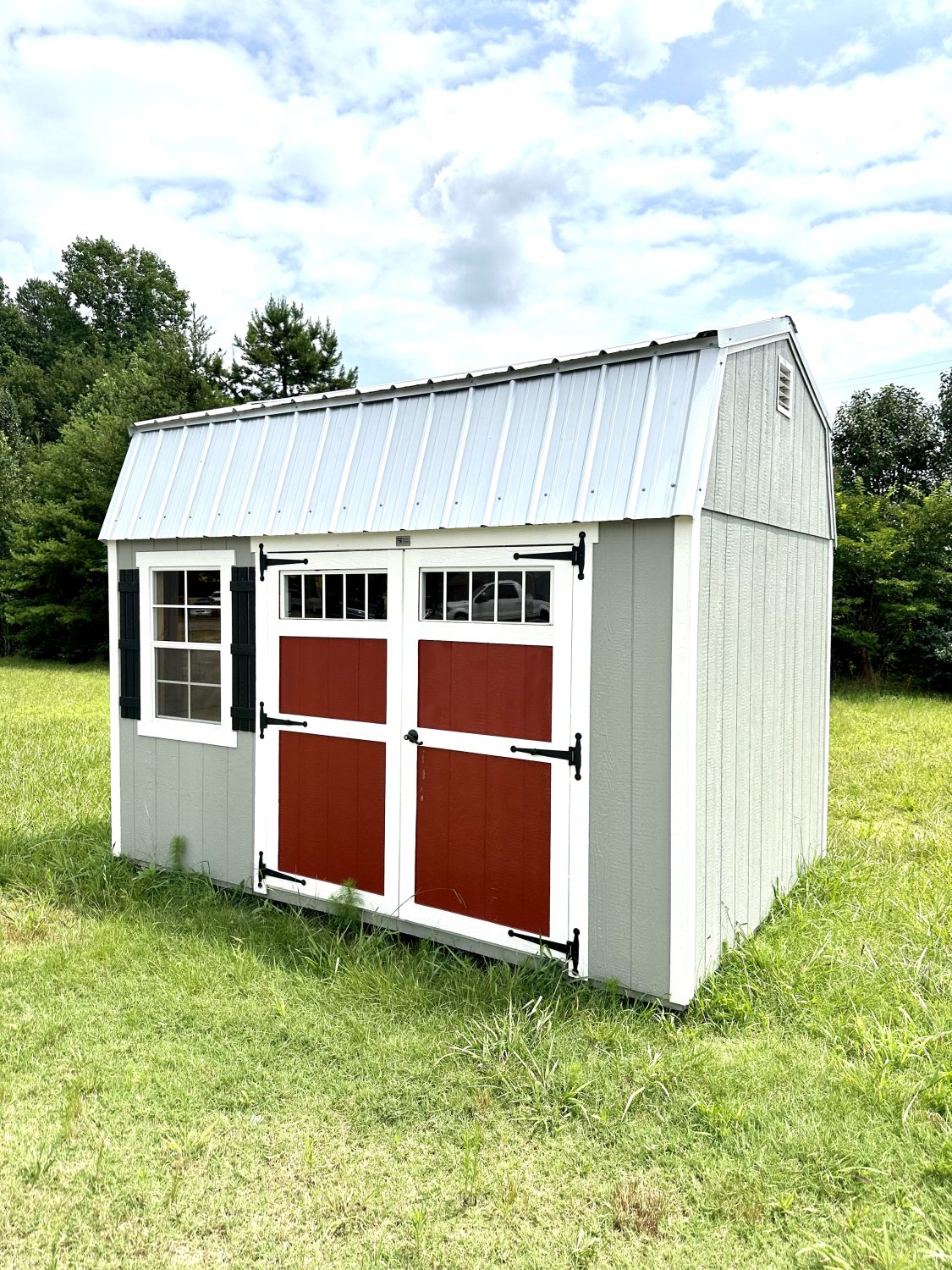8×12 Lofted Barn Storage Shed | $176 A Month!
