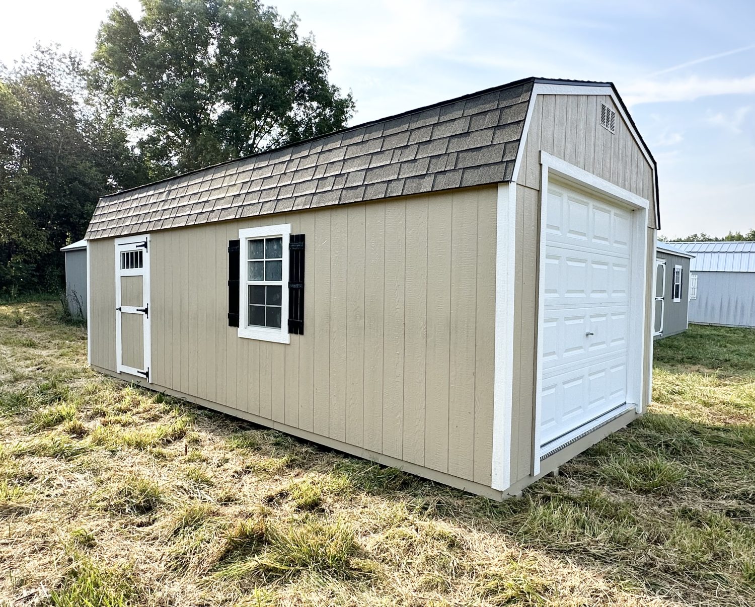 12×24 Lofted Barn Garage | $380 A Month!
