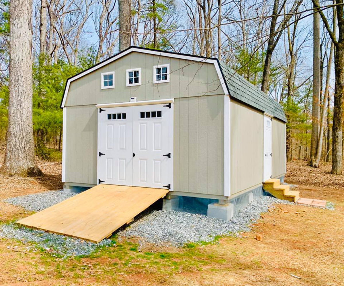 Lofted Barn Shed 21