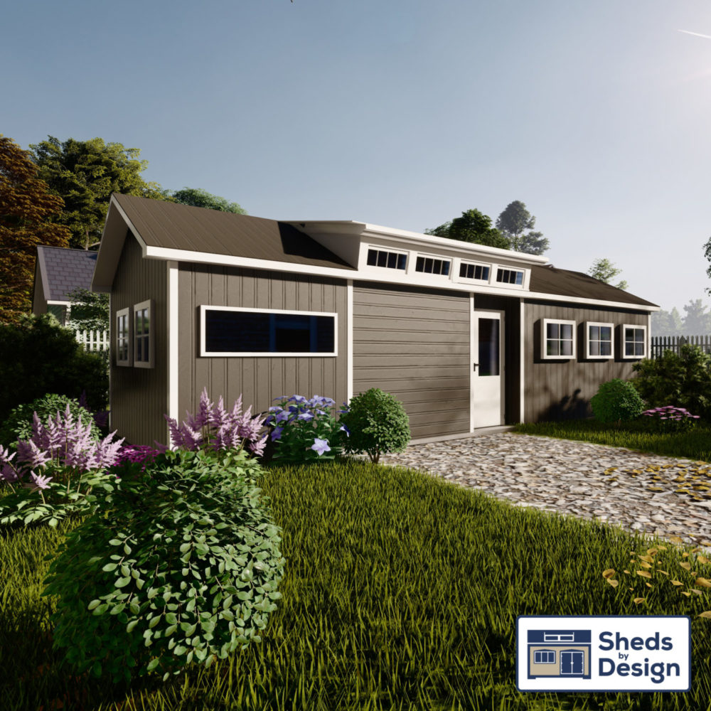 12×32 A-FRAME COTTAGE DORMER | 384 SQ FT