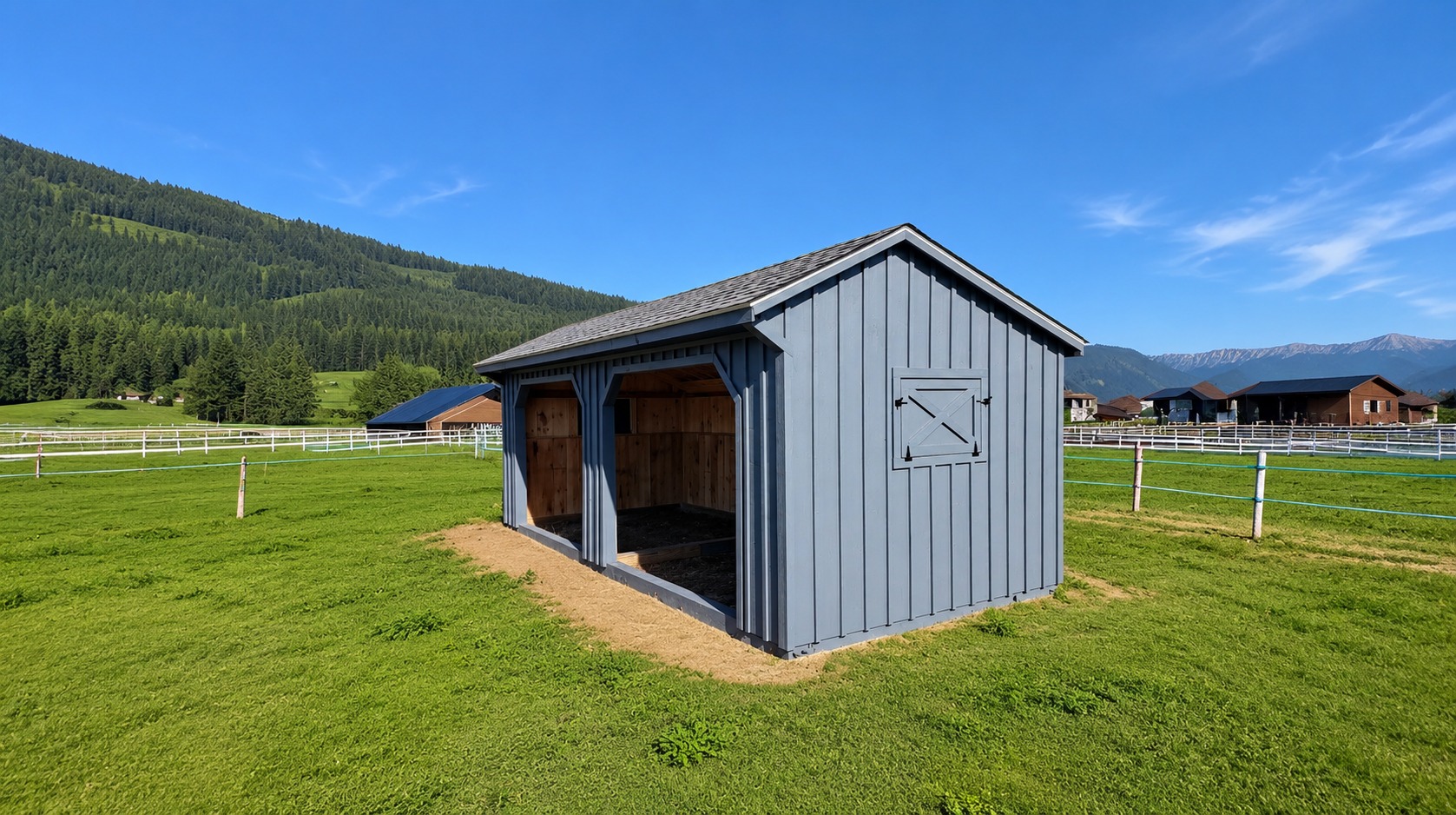 horse barn