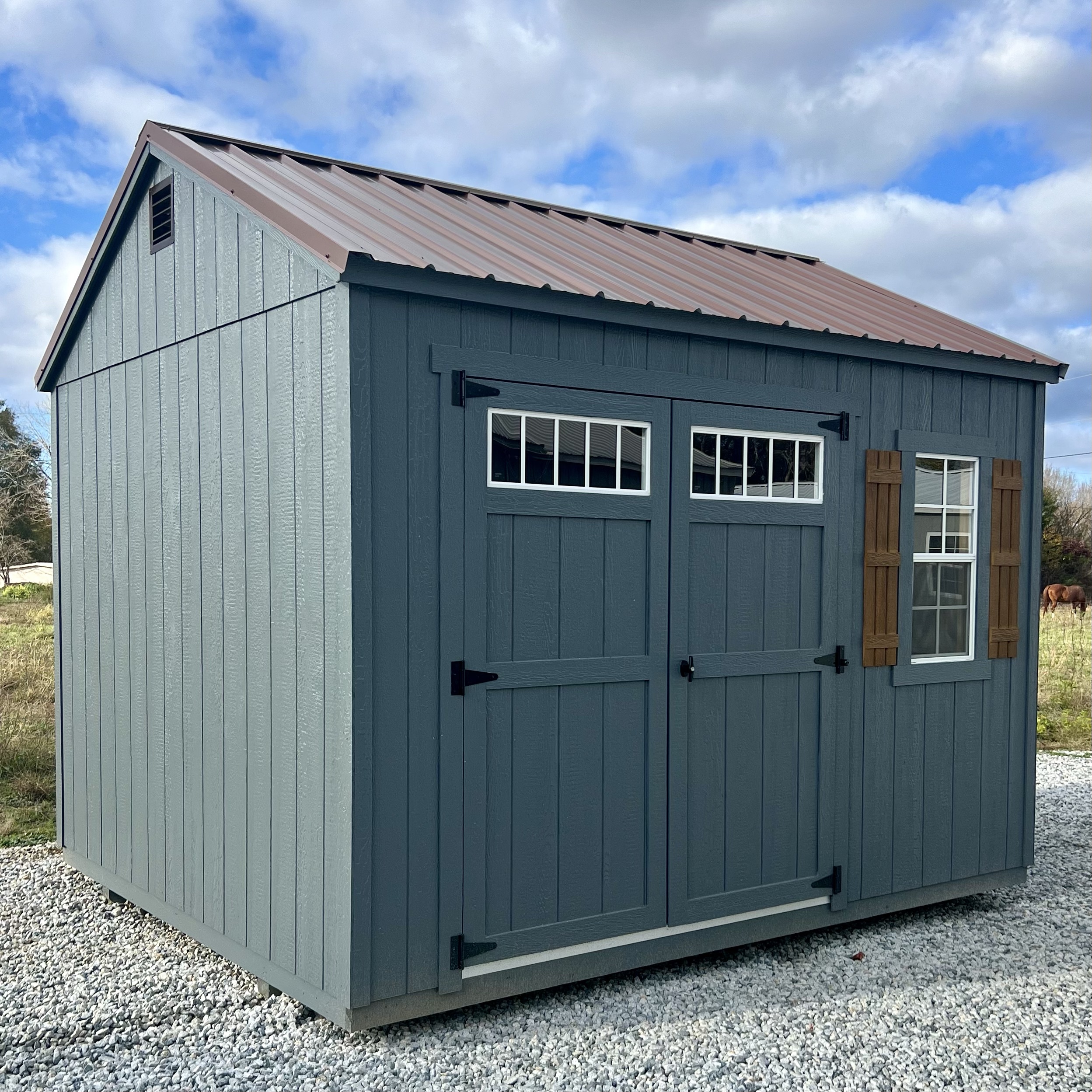 10X12 A-Frame Storage Shed | $241 A Month!