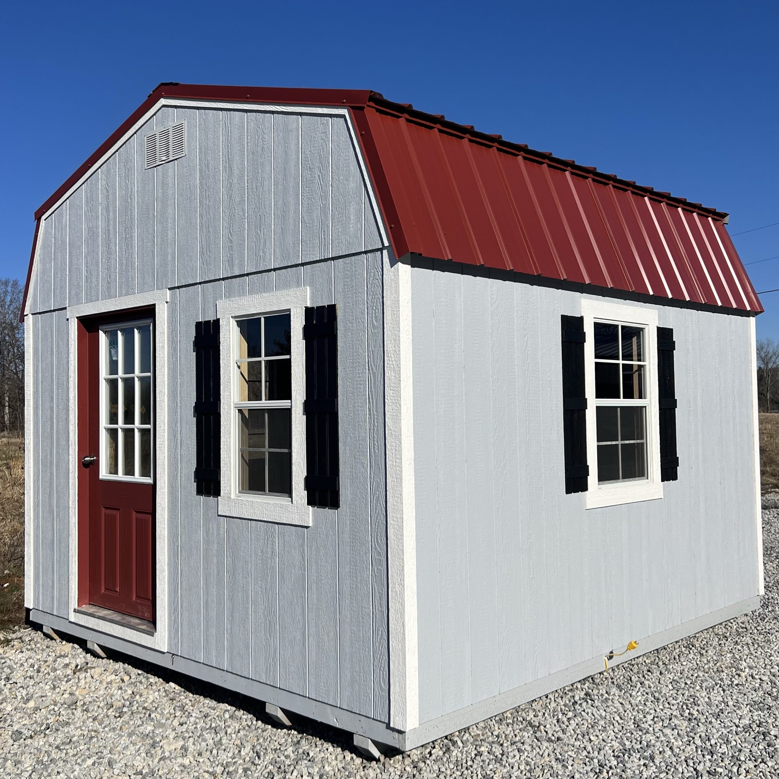 12X12 Lofted Barn Storage Shed | $285