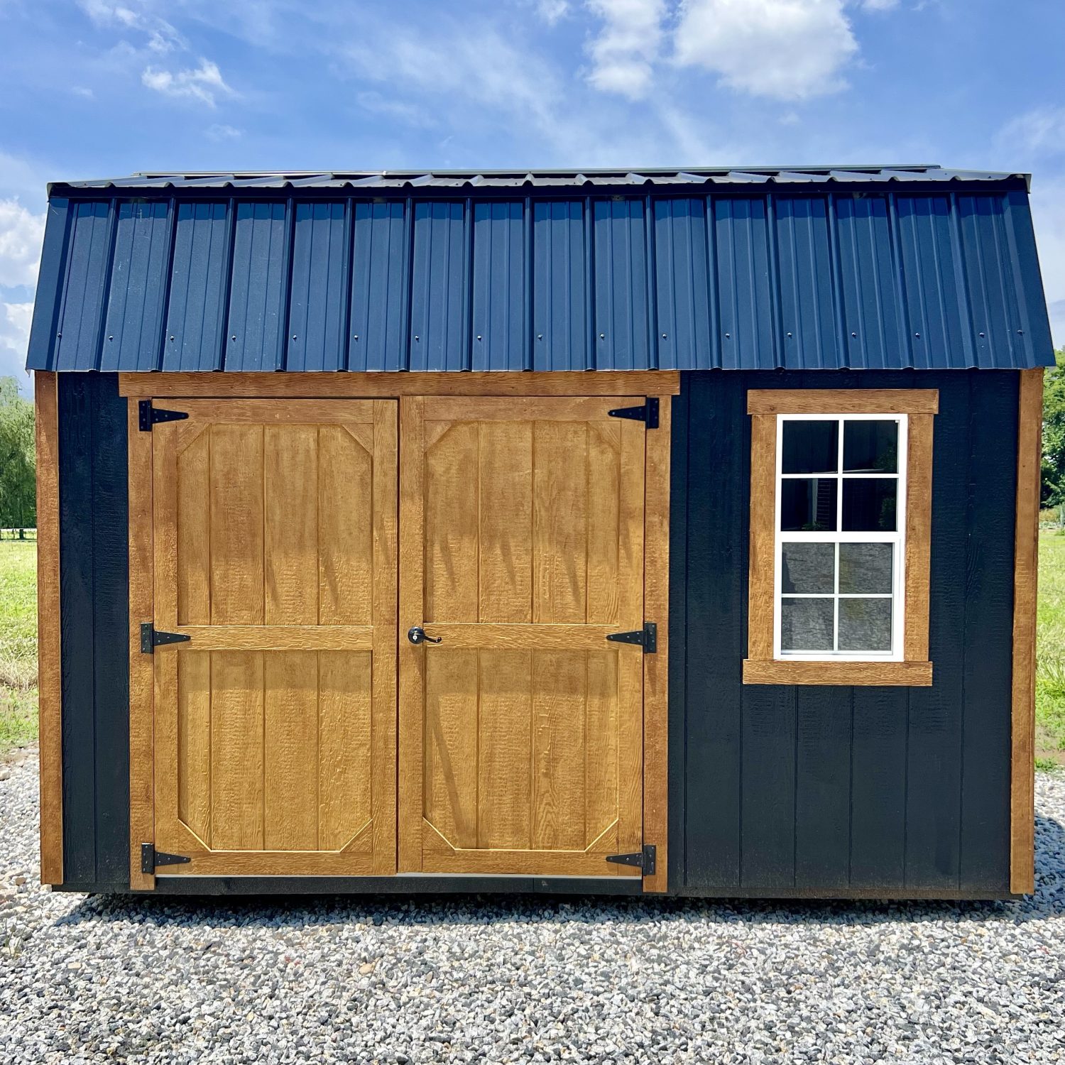 8X12 Lofted Barn Storage Shed | $180 A MONTH!
