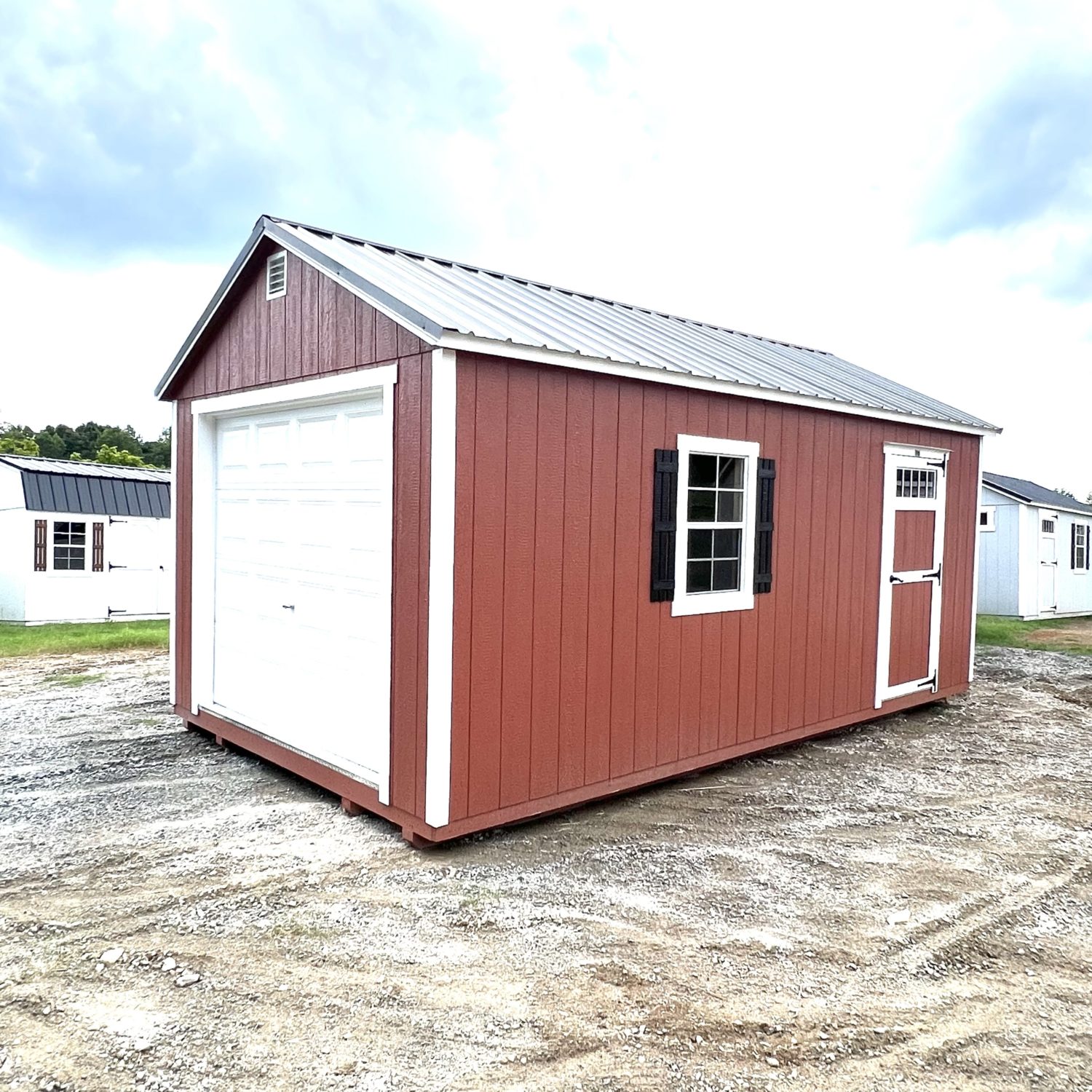 12×20 A-Frame Garage Shed | $346 A Month!