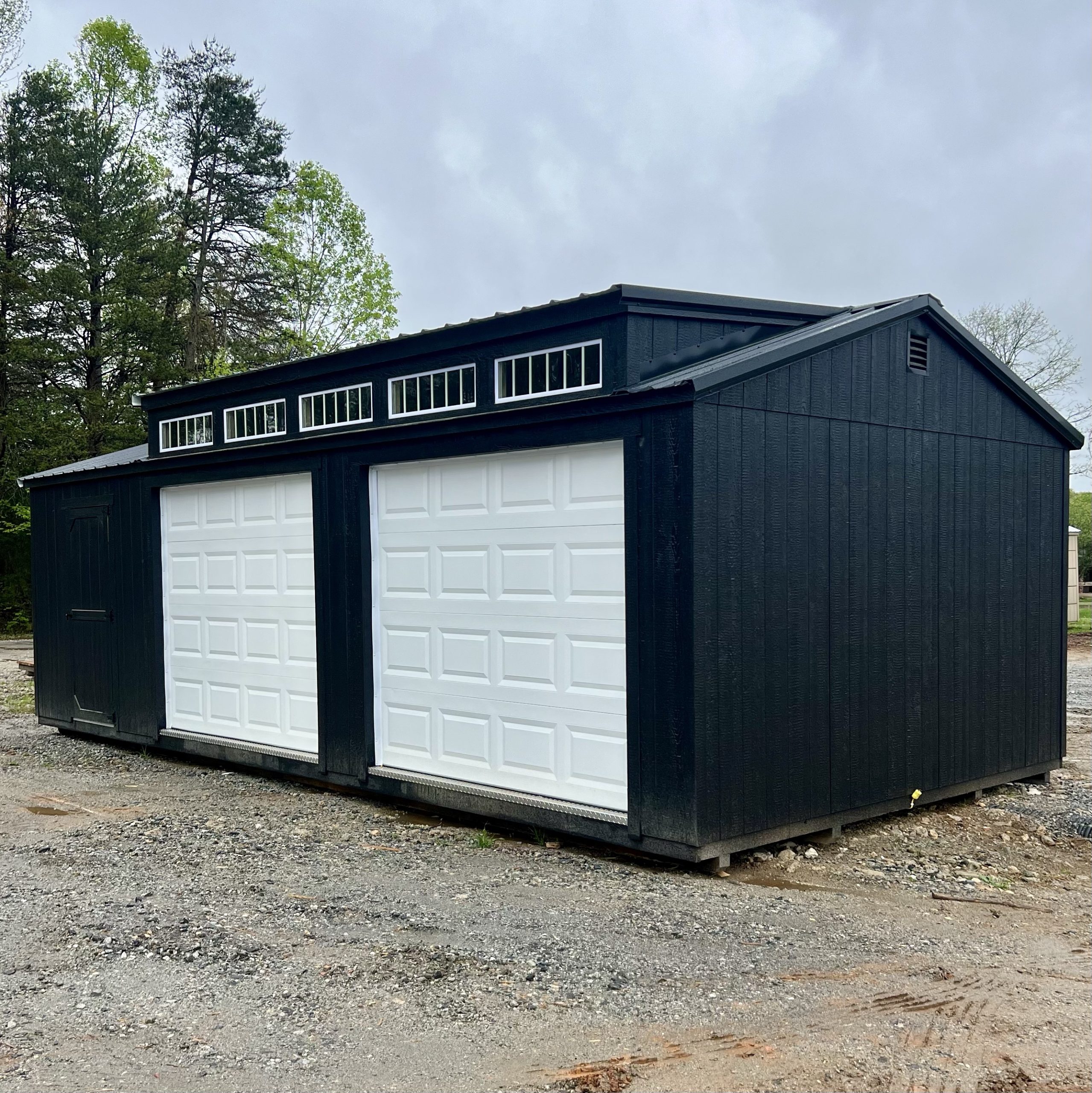 14×28 A-Frame Double Garage | $695 A Month!