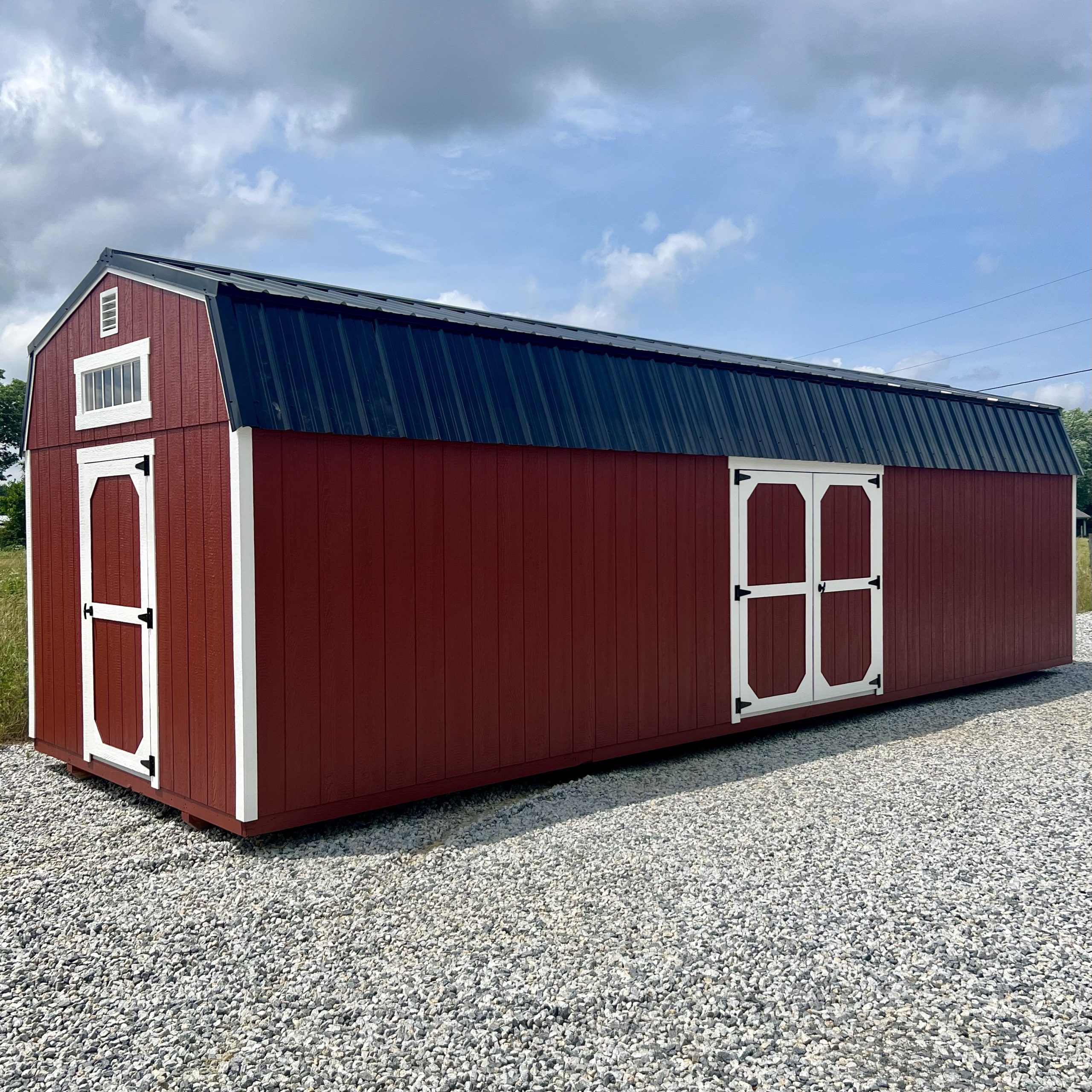 10X32 Lofted Barn Shed | $412 A Month!