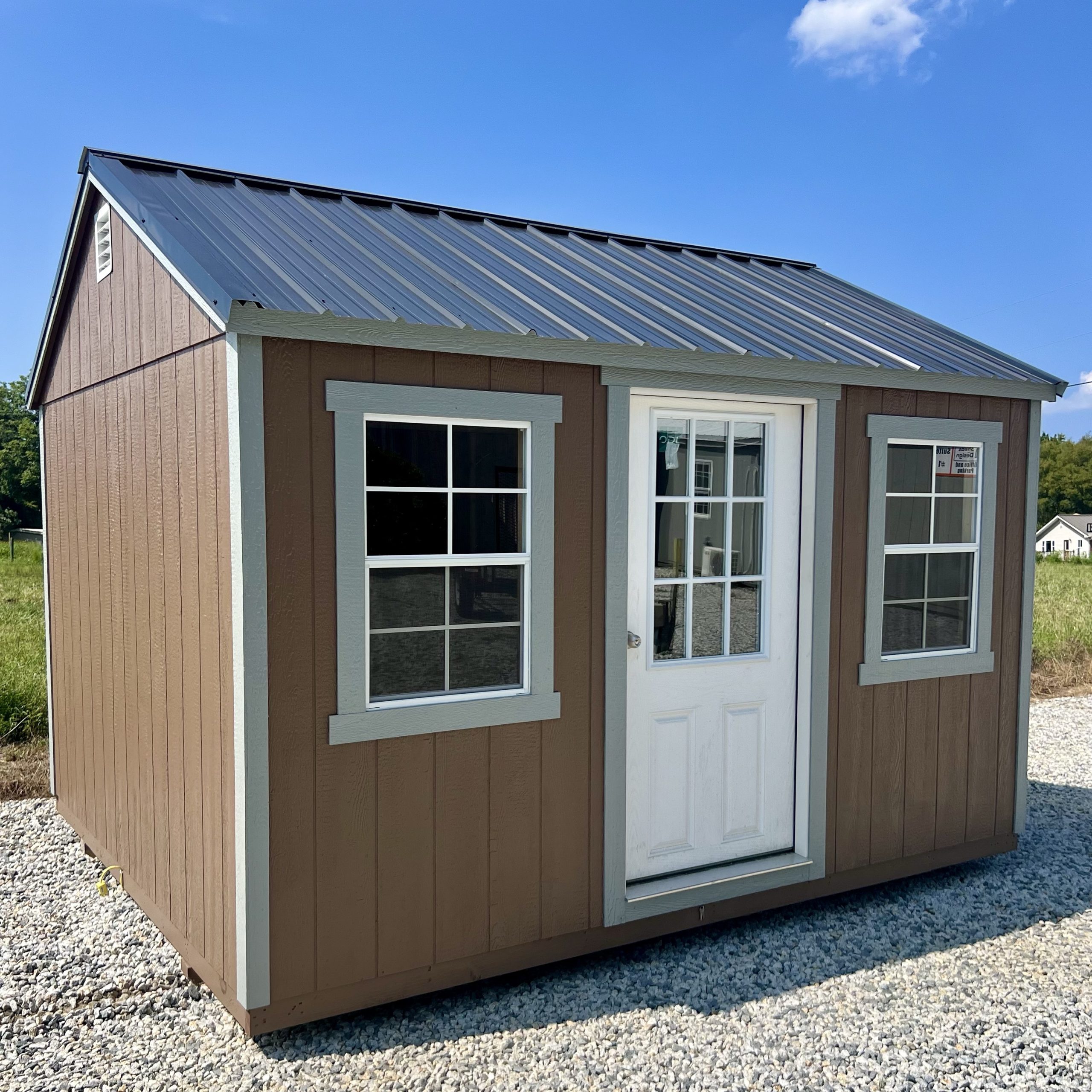 10×12 A-Frame Storage Shed | $205 A Month!