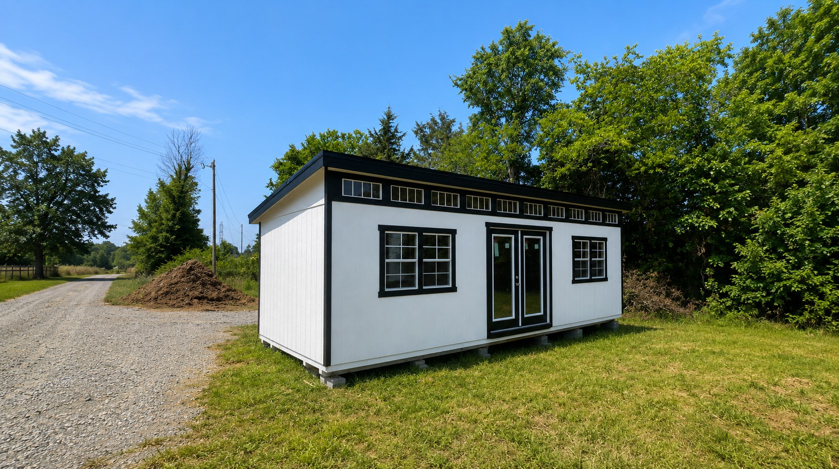 modern sheds