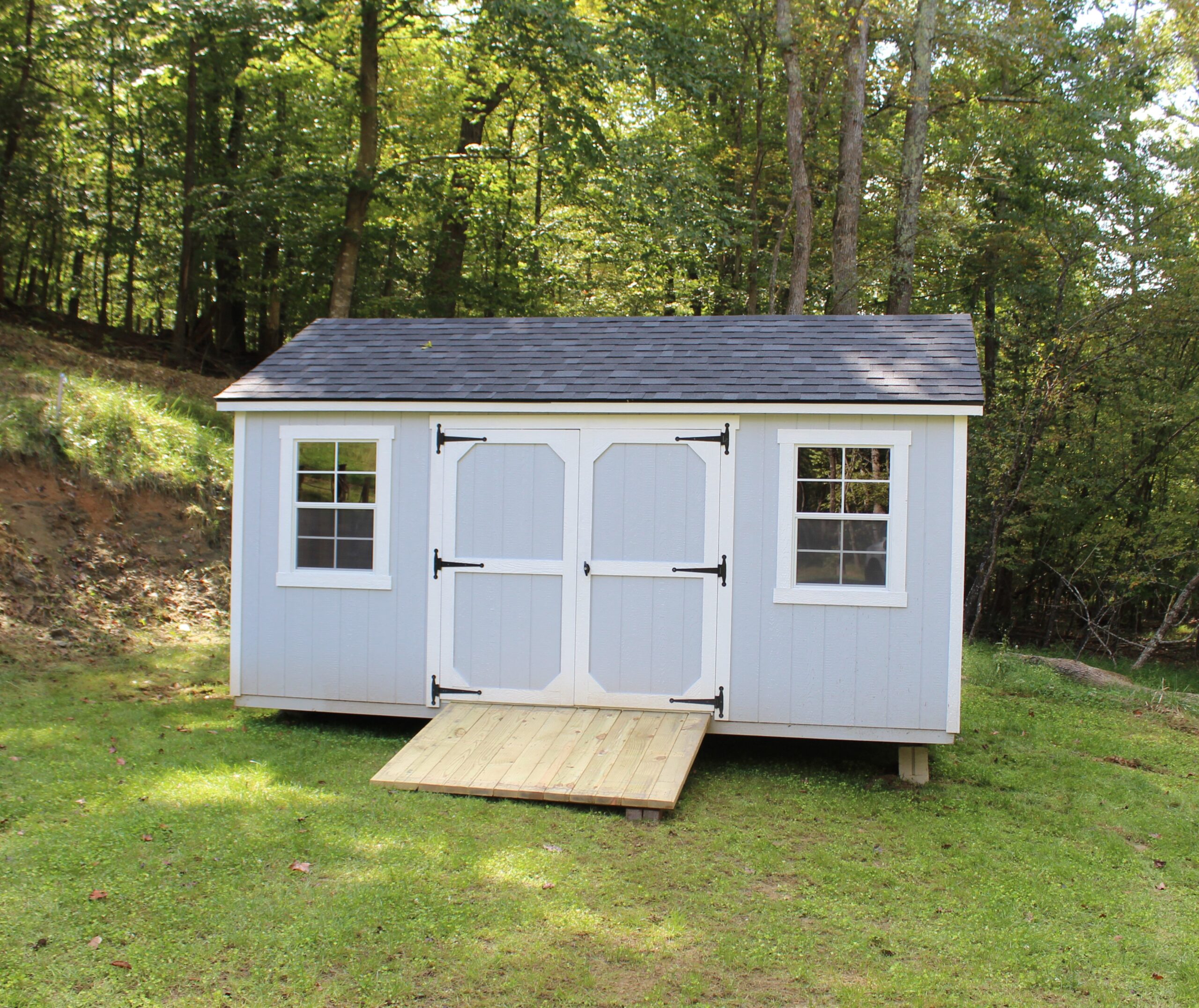 12x14 a-frame shed