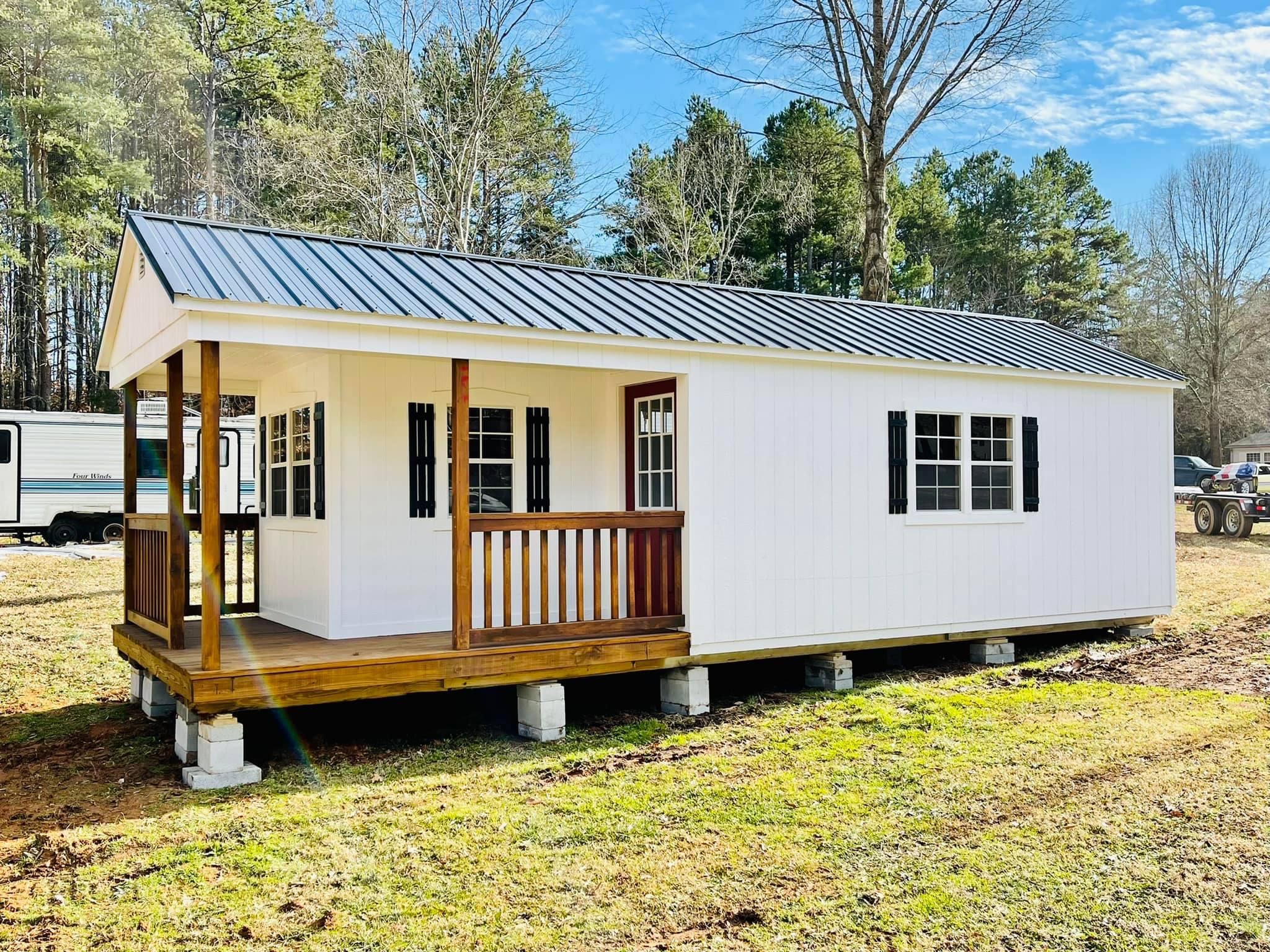 12x32 Cabin Shed Charlotte NC