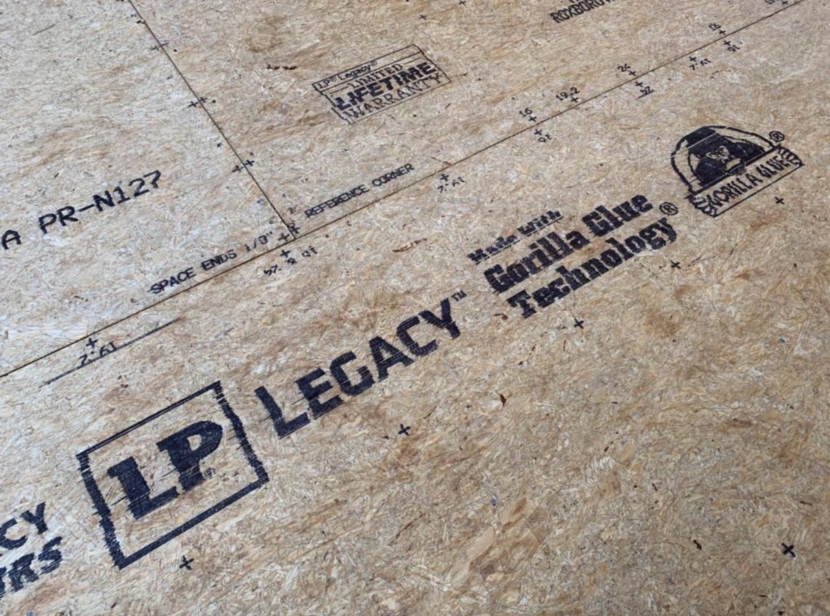 LP Legacy Shed Flooring