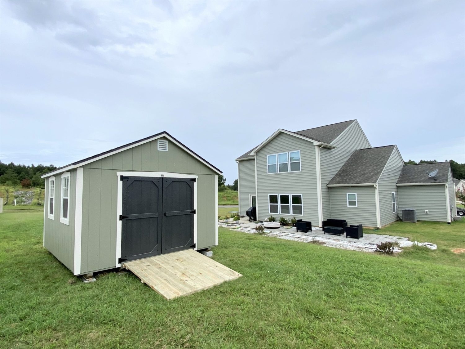 house matching 12x12 shed scaled