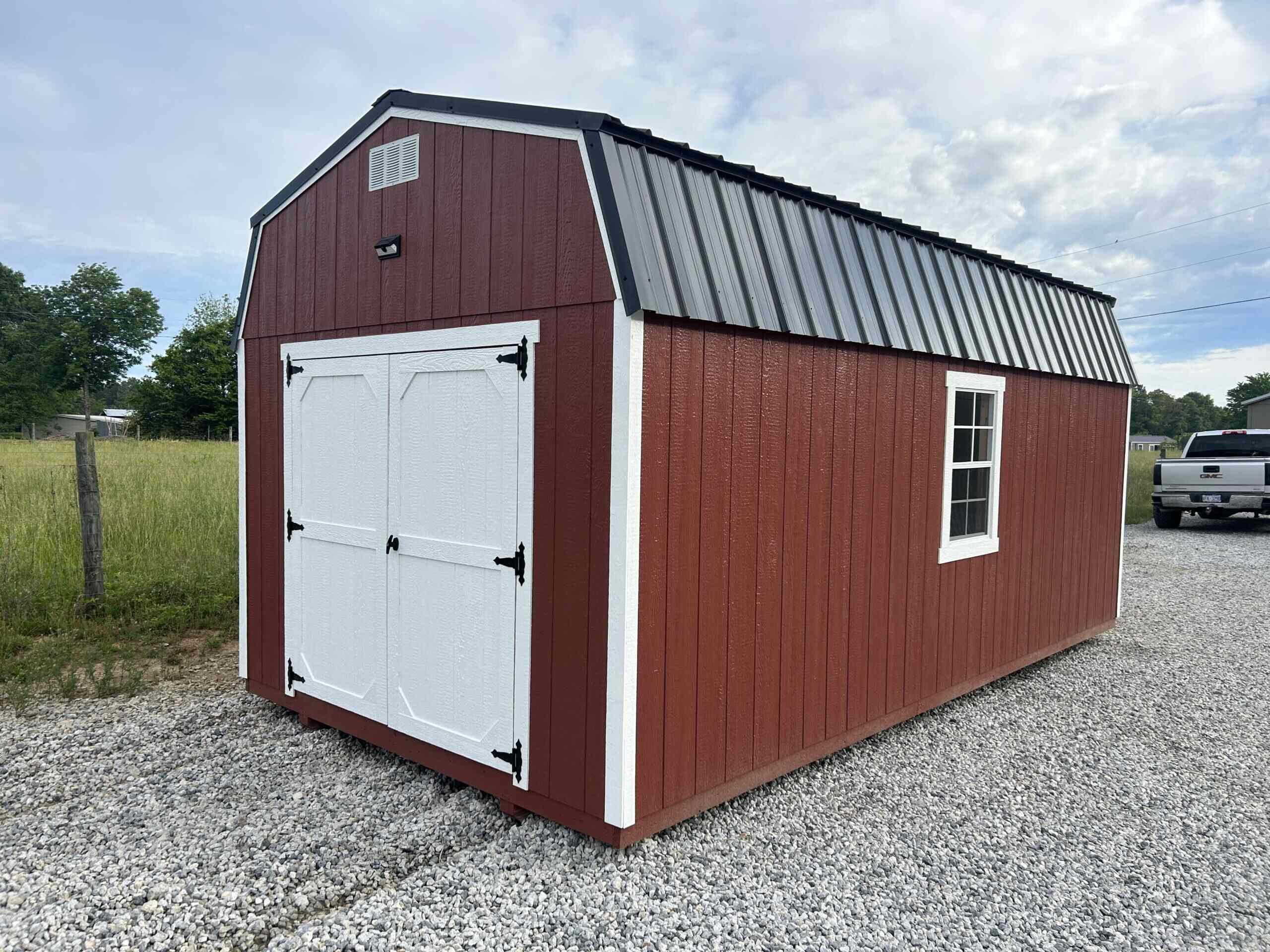 10×20 Lofted Barn Shed