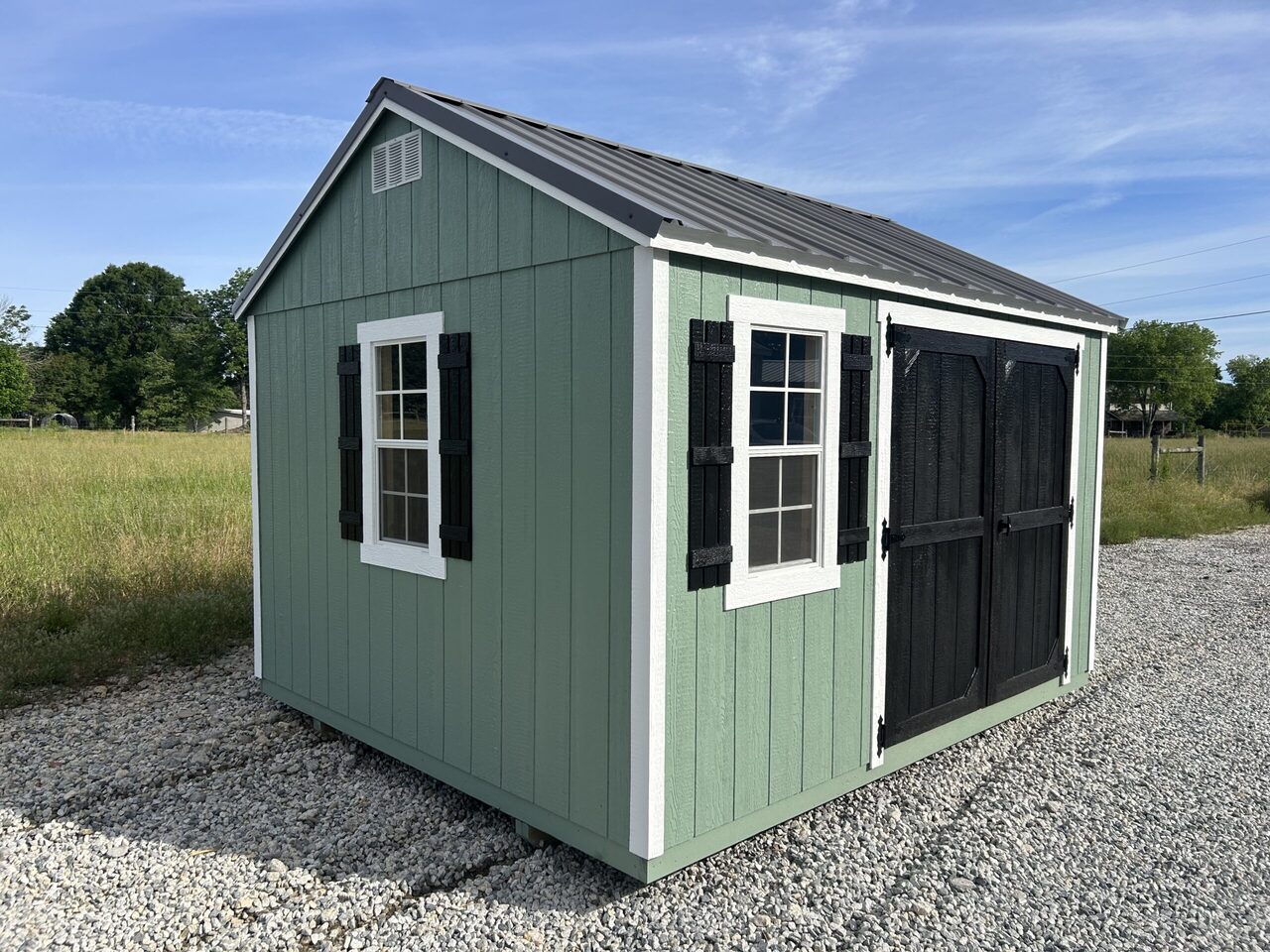 10×12 A-Frame Shed
