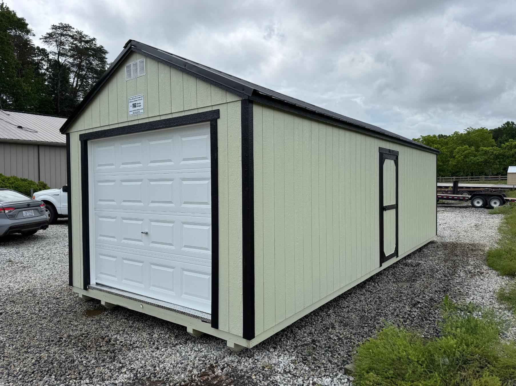 12×28 A-Frame Garage | $438 A Month!
