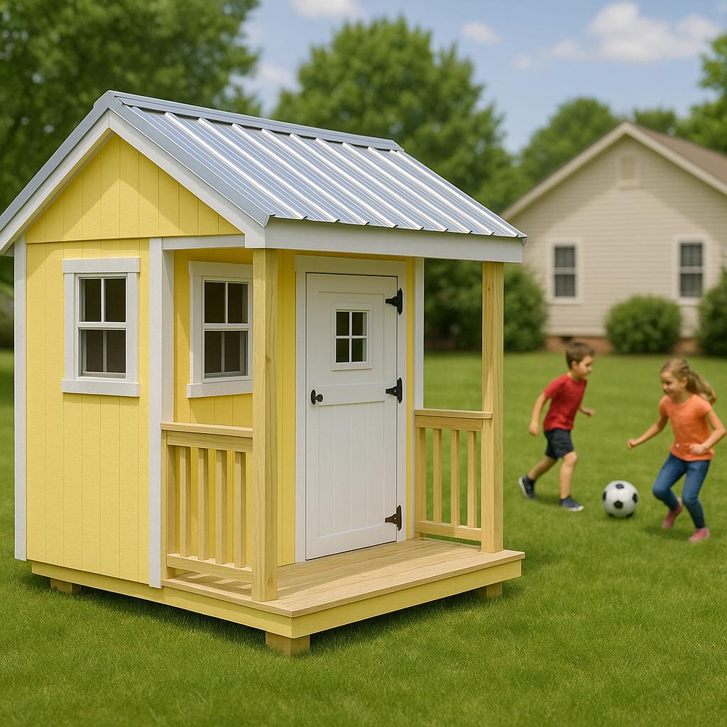 6×6 Kids Playhouse | $111 A Month!