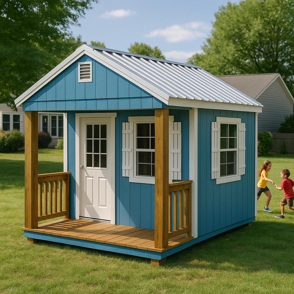 8×12 Kids Playhouse | $245 A Month!