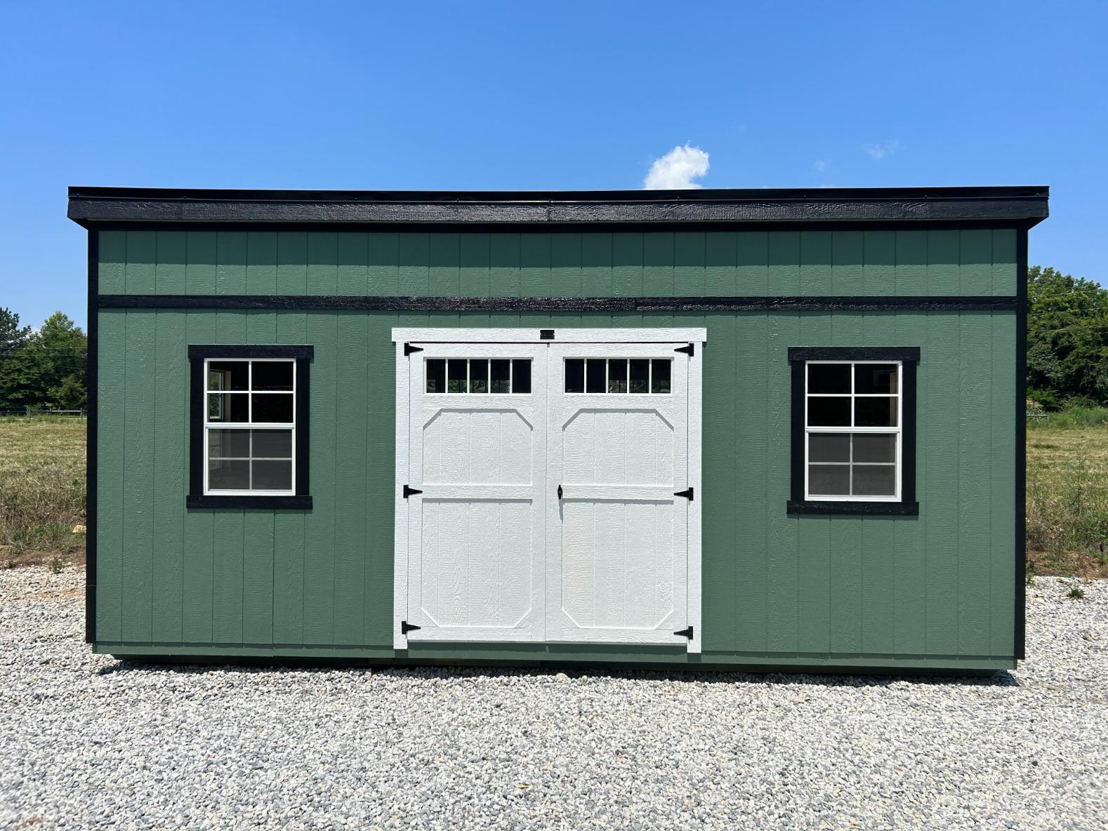 12×20 Modern Shed | $367 A Month!
