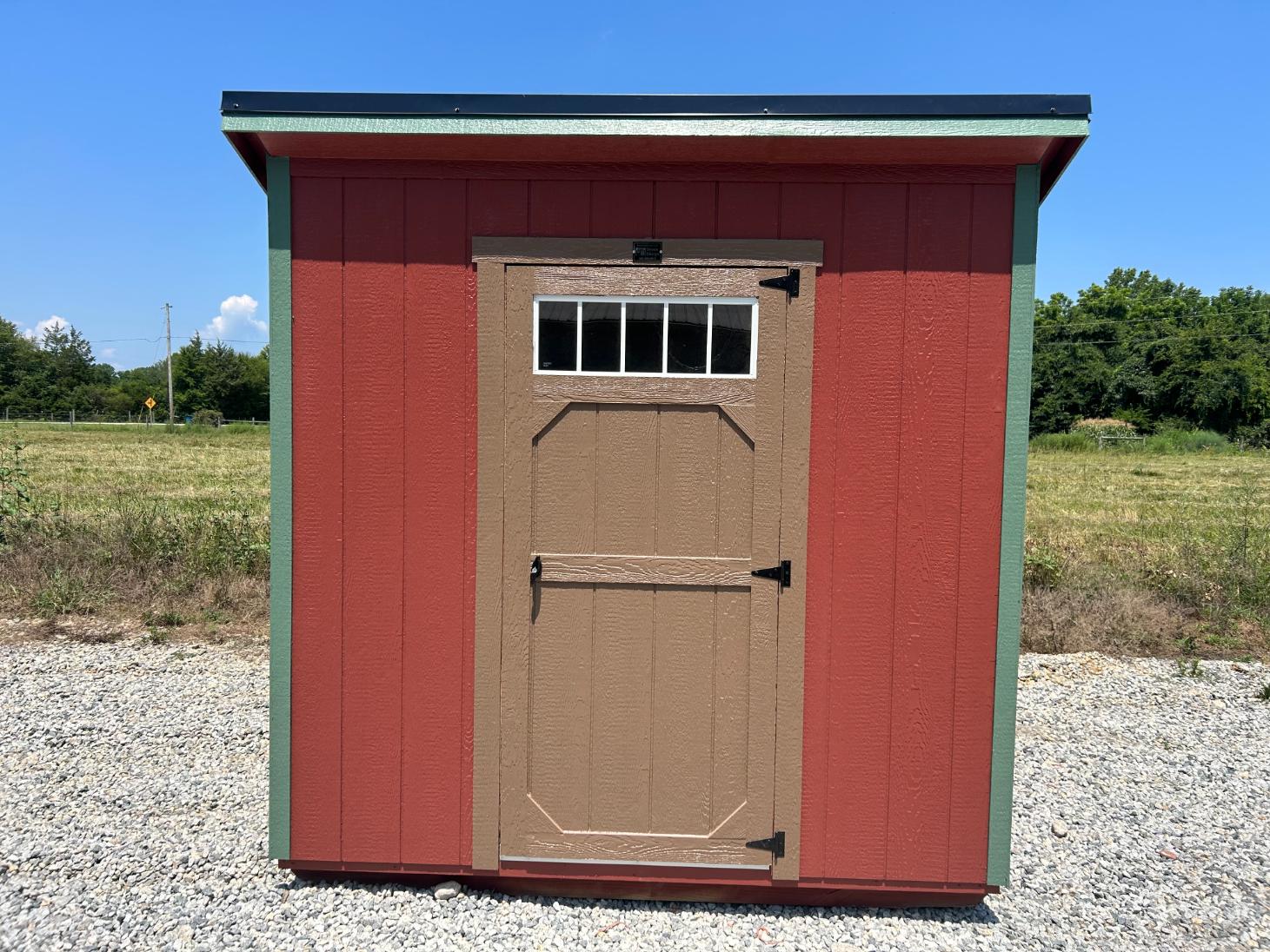 6×8 Modern Shed | $117 A Month!