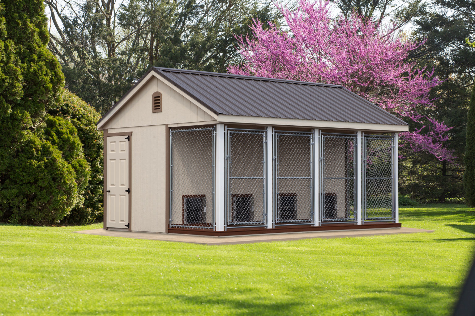 12×16 Commercial Dog Kennel | $653 A Month!