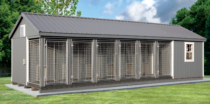 12×32 Commercial Dog Kennel | $1346 A Month!