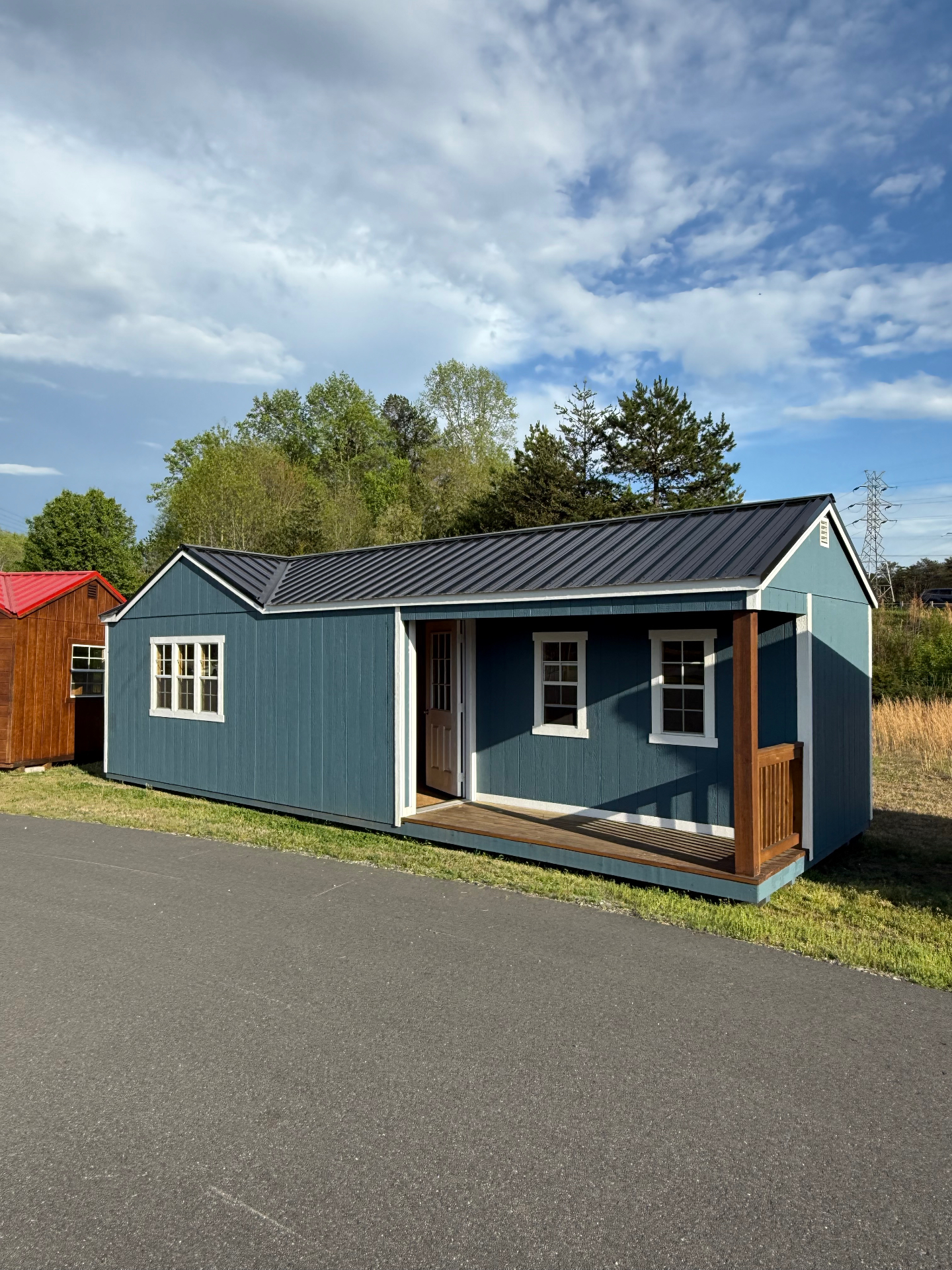 12×32 A-Frame Corner Cabin REPO
