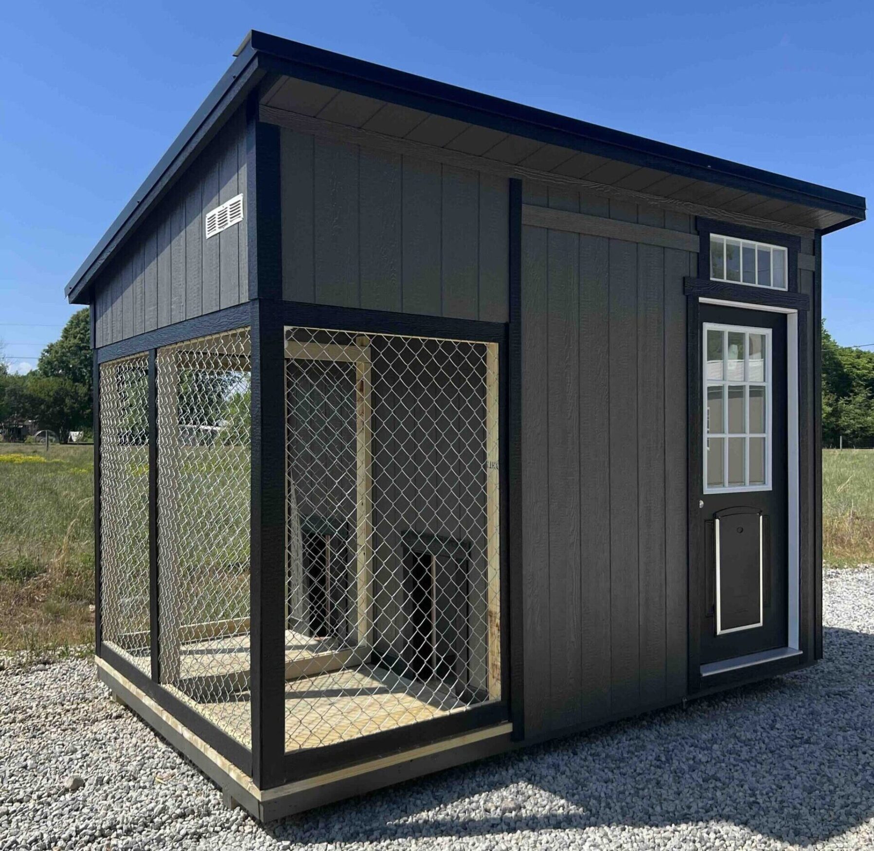 8X12 Modern Kennel