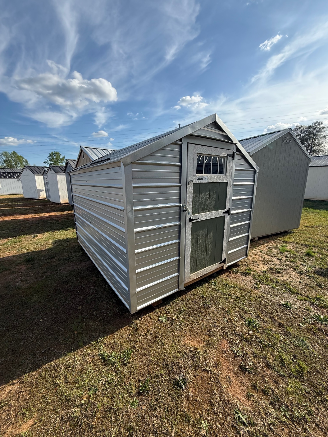 8×10 Metal Shed REPO