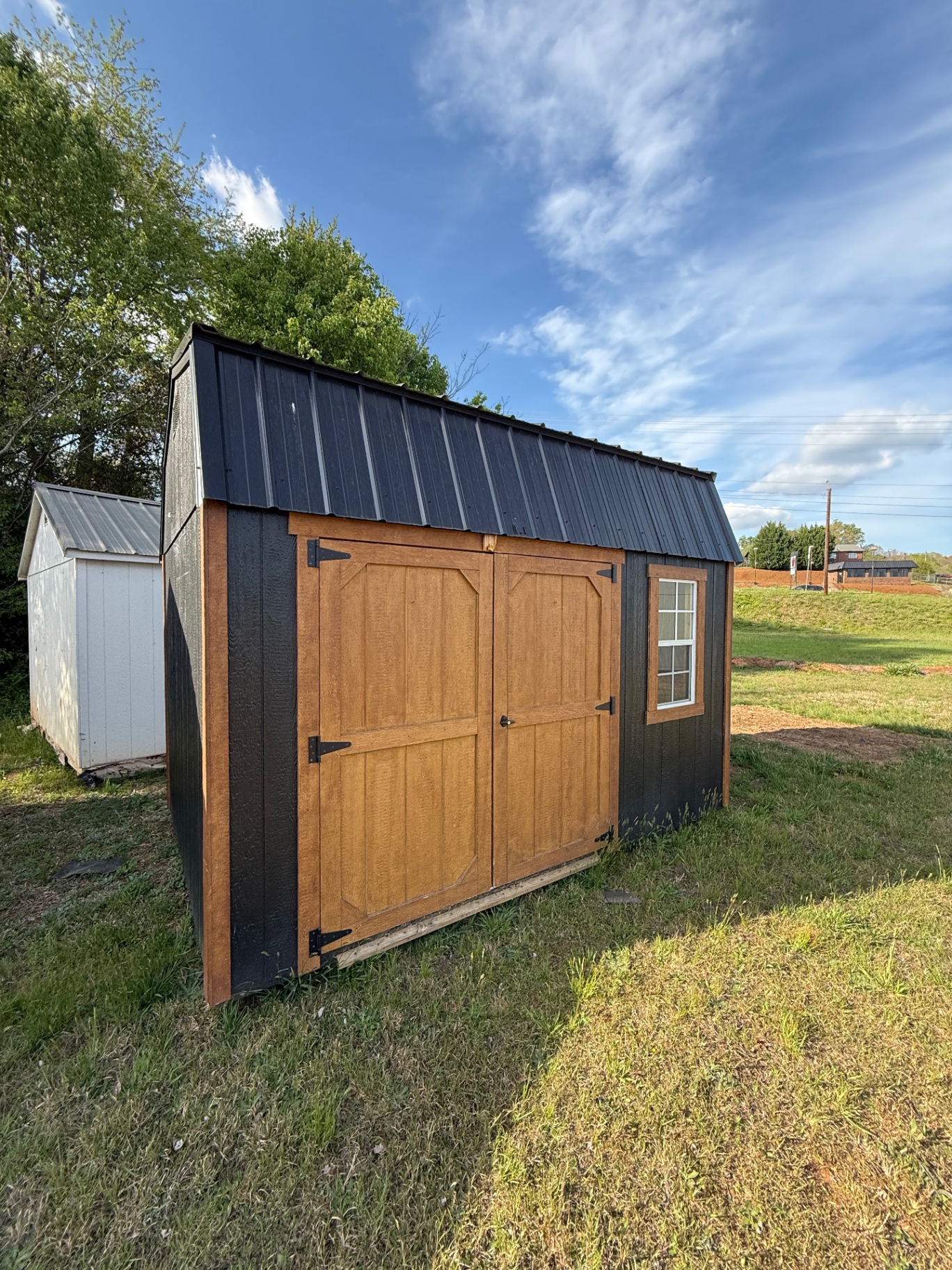 8×12 Lofted Barn Shed REPO