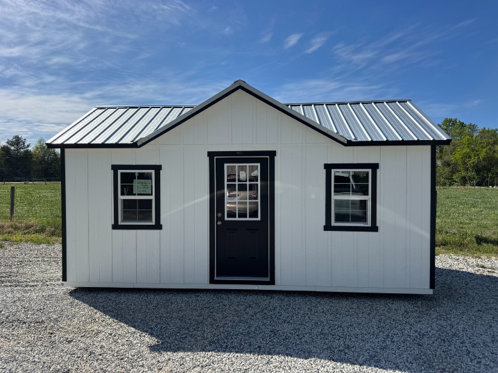 10×16 A-Frame Board and Batten with Dormer | $338 A Month!