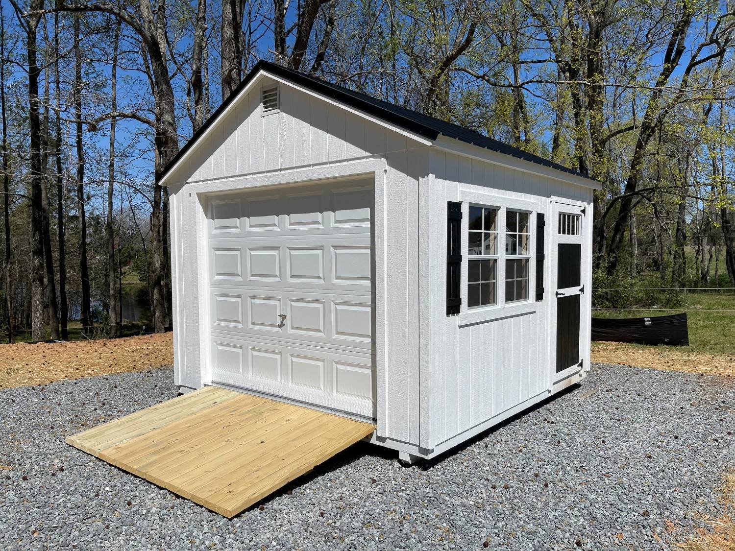 10x12shedwithgaragedoor