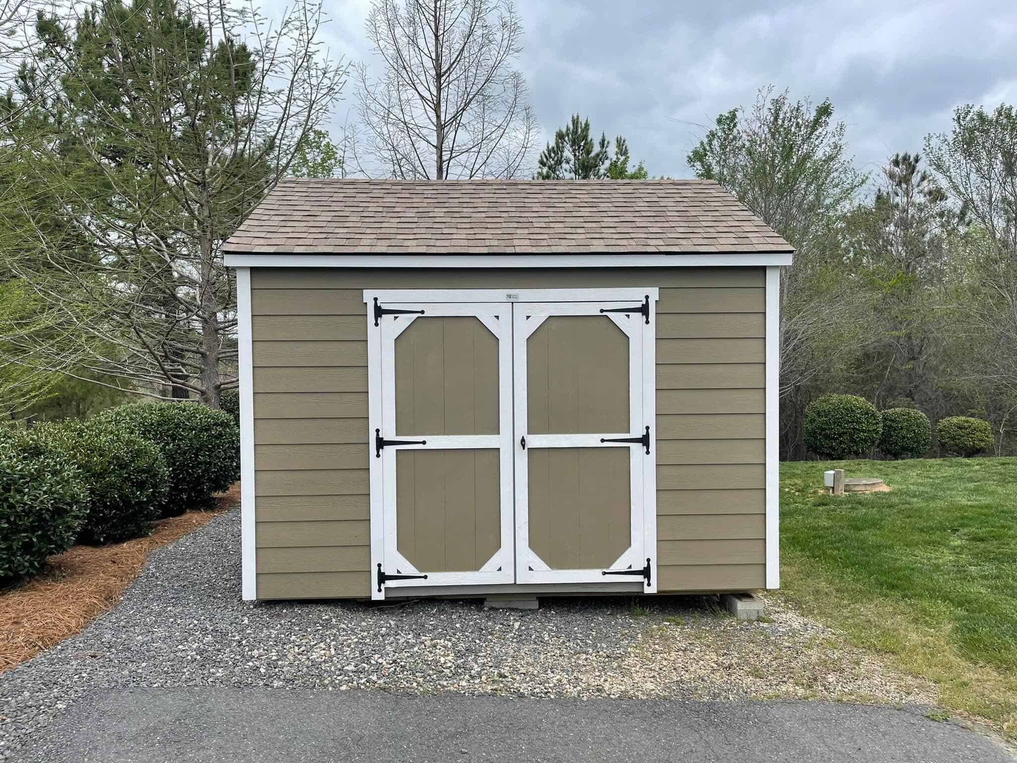 12x12 lap sided shed