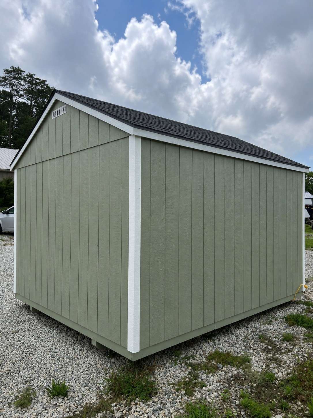 10x12 A-Frame Dormer (Green) | $250 A Month!