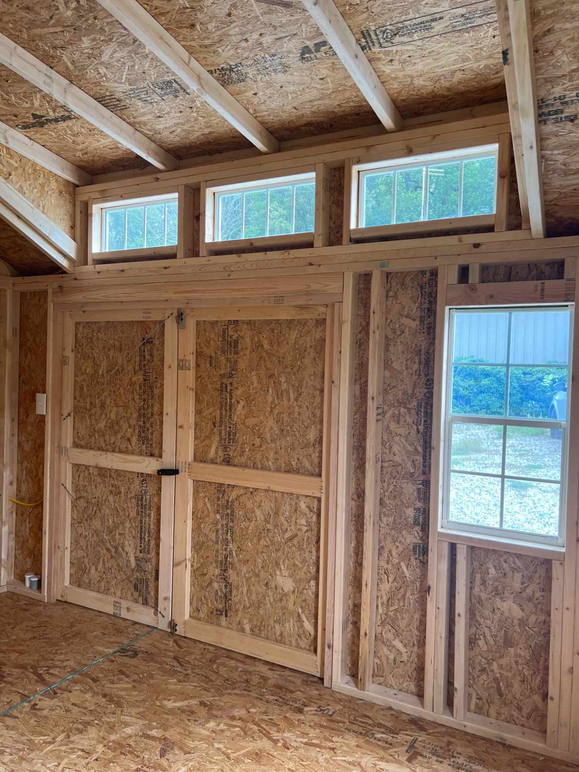 10x12 A-Frame Dormer (Green) | $250 A Month!