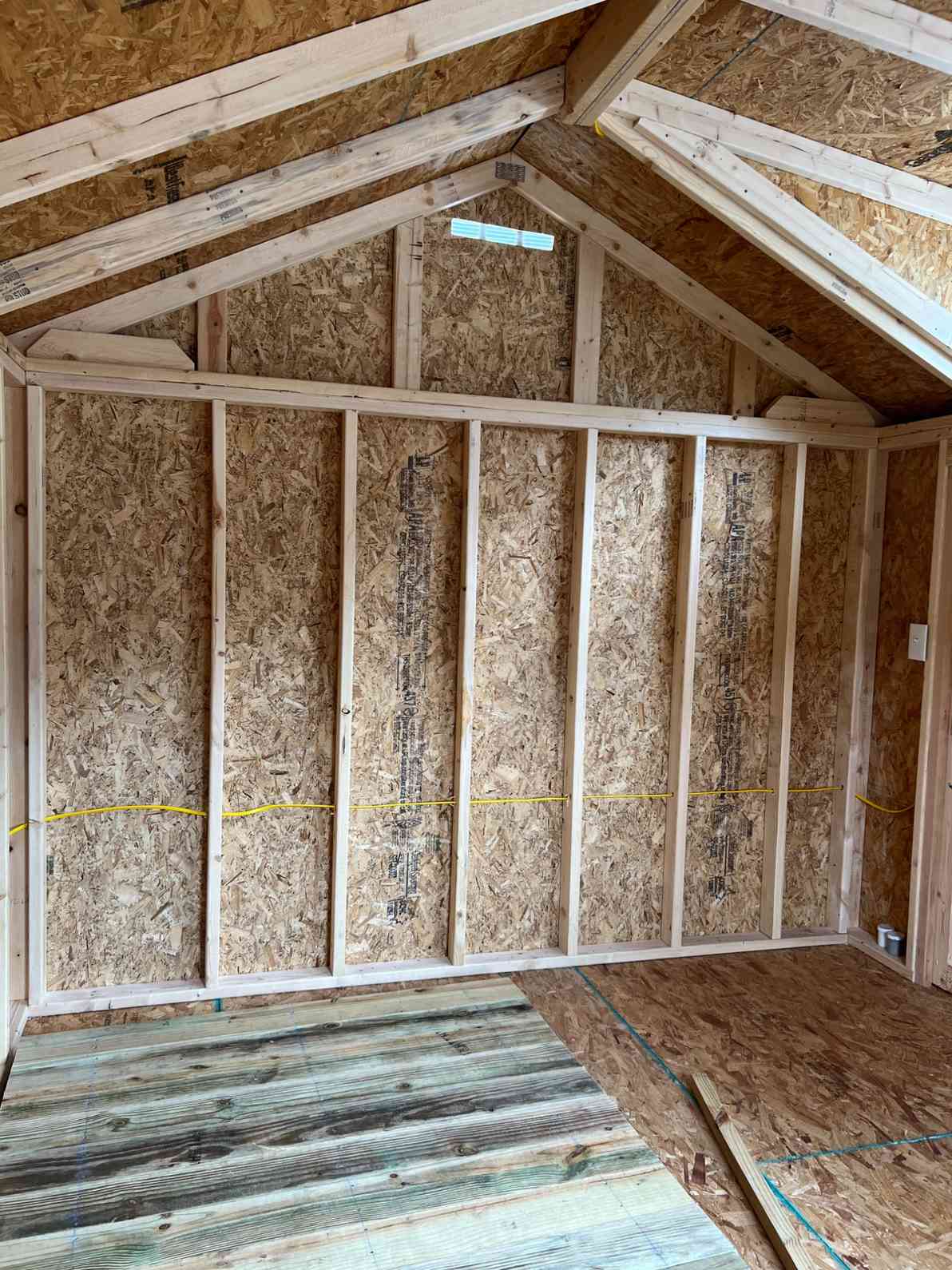 10x12 A-Frame Dormer (Green) | $250 A Month!