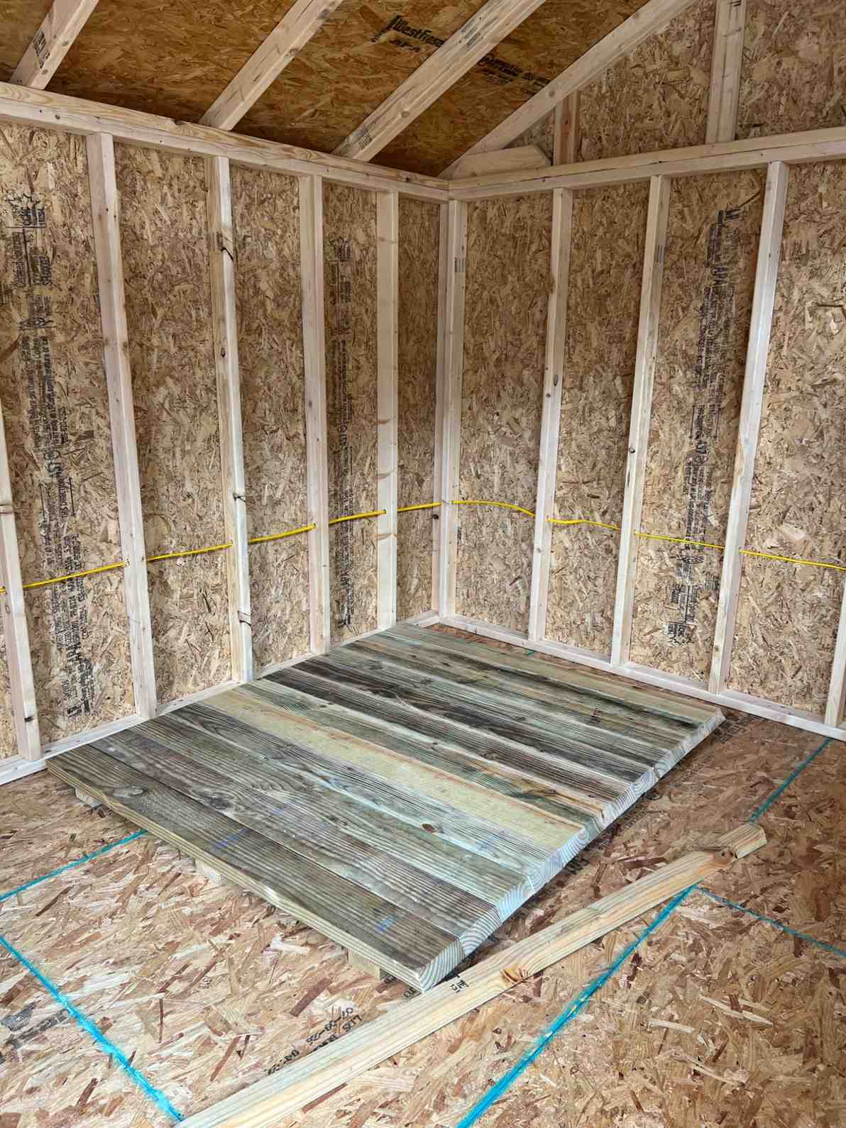 10x12 A-Frame Dormer (Green) | $250 A Month!