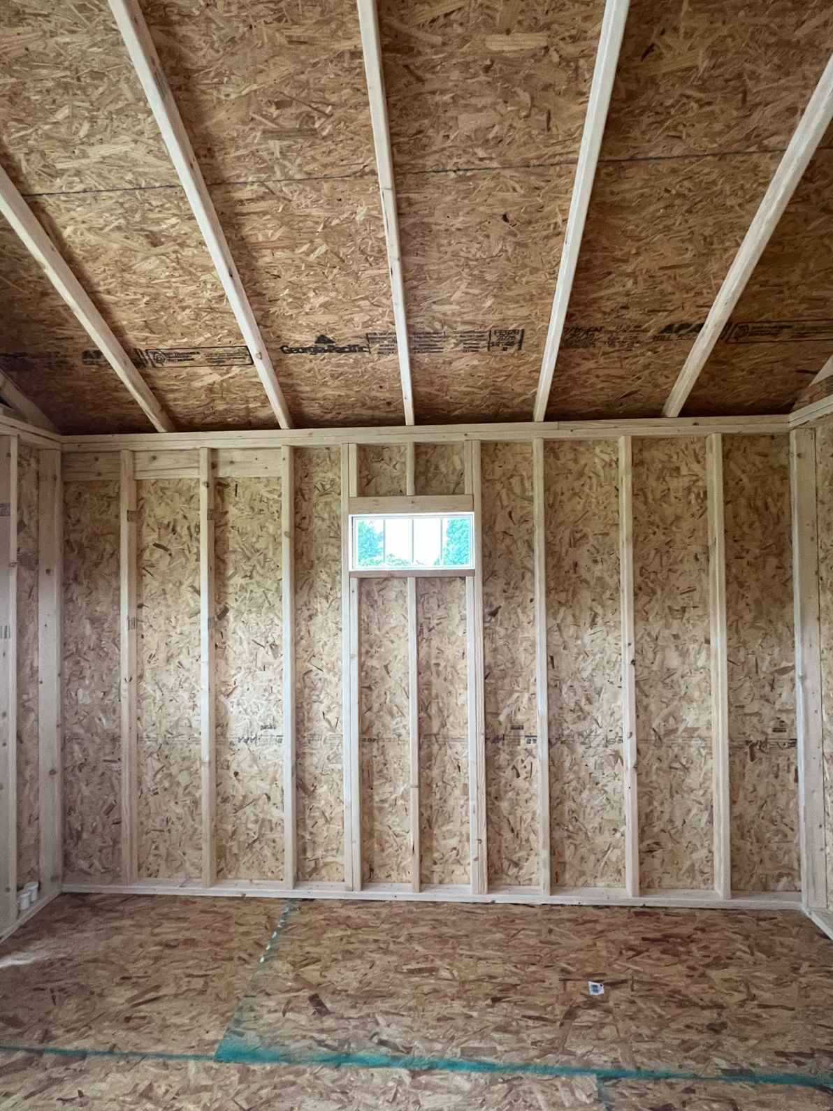 12x16 A-Frame End Cabin | $343 A Month!