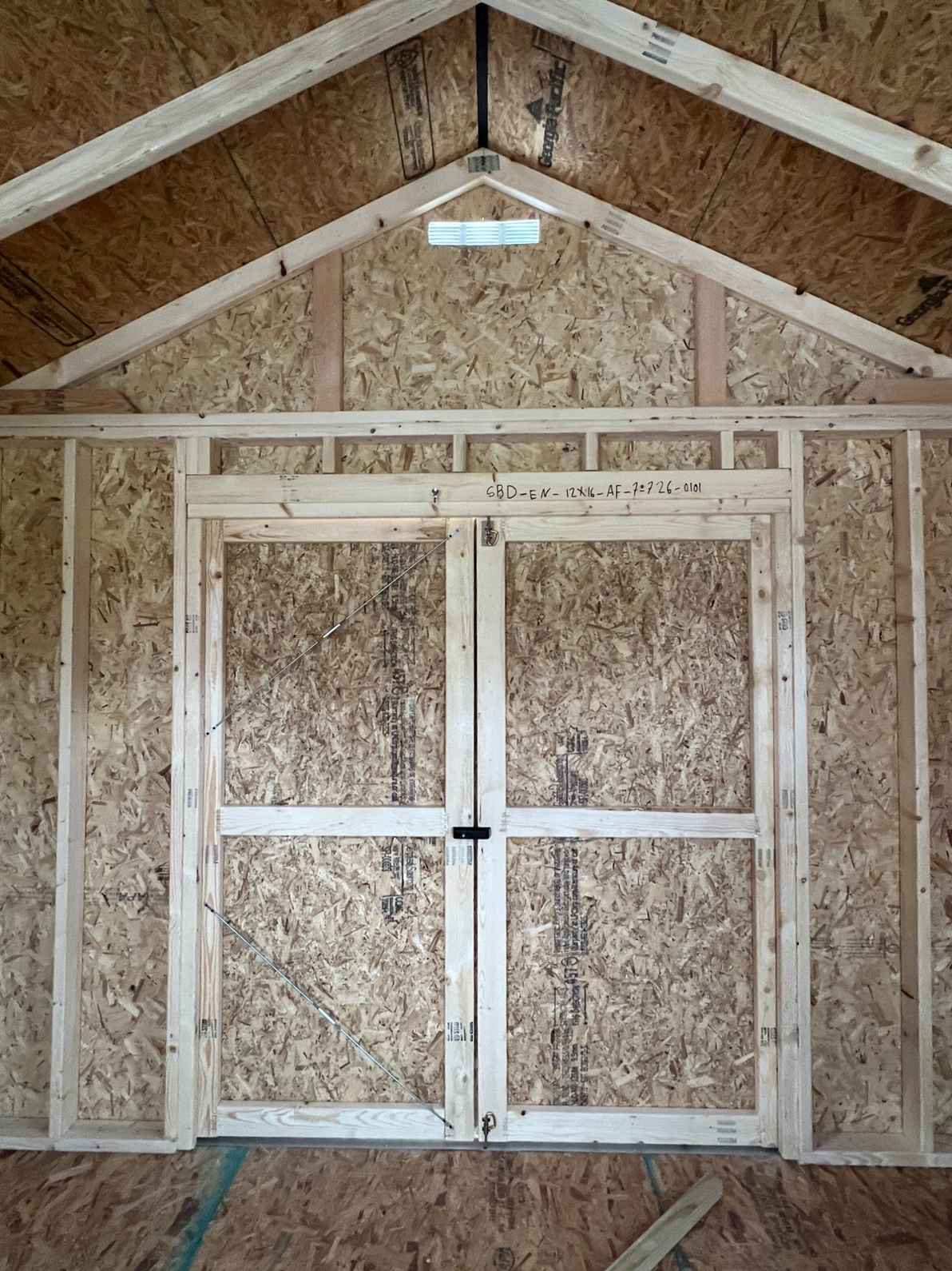 12x16 A-Frame End Cabin | $343 A Month!