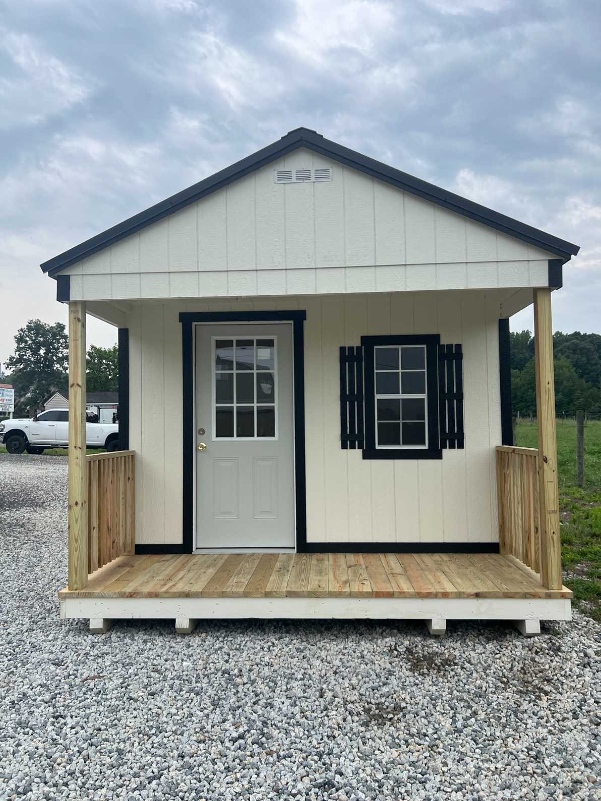 12×16 A-Frame End Cabin | $343 A Month!