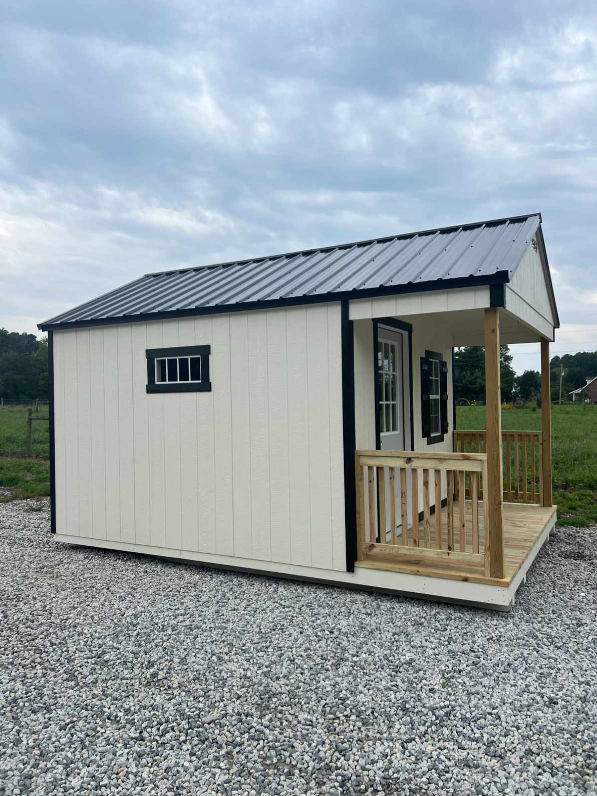 12x16 A-Frame End Cabin | $343 A Month!