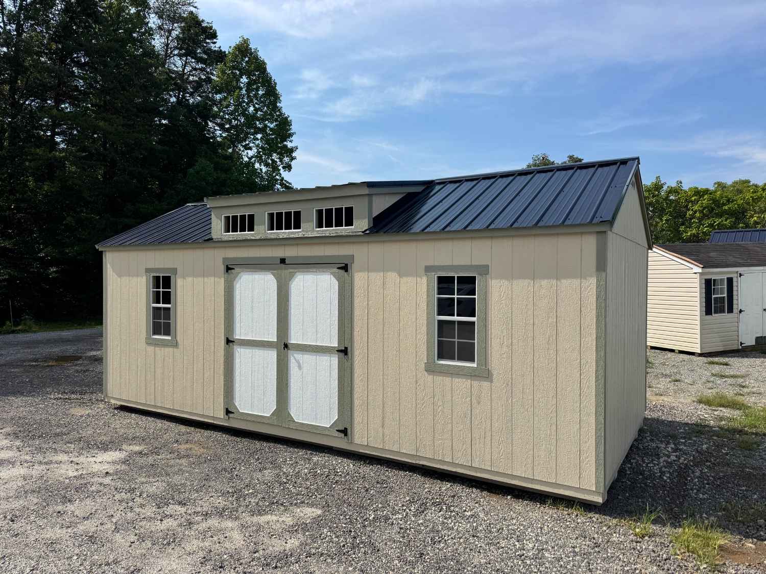 12x24 A-Frame Dormer | 373$ A Month!