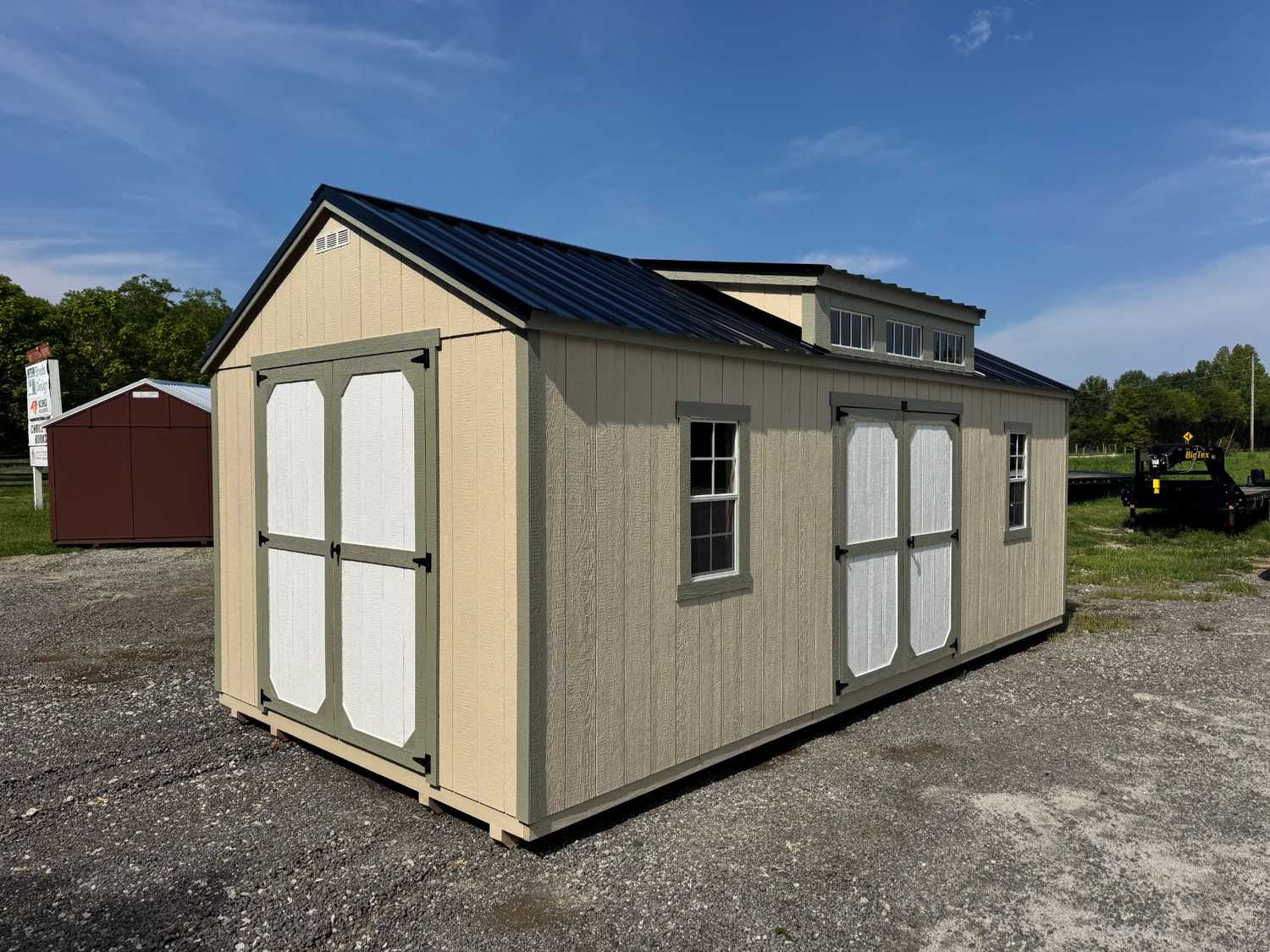 12x24 A-Frame Dormer | 373$ A Month!