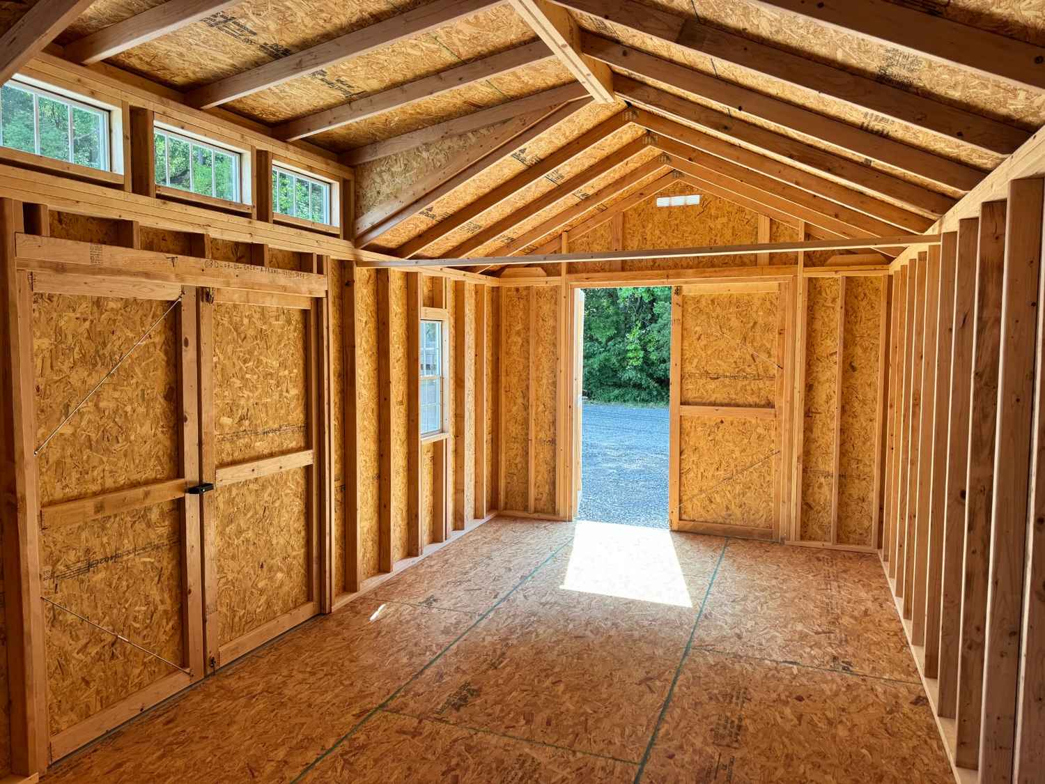 12x24 A-Frame Dormer | 373$ A Month!